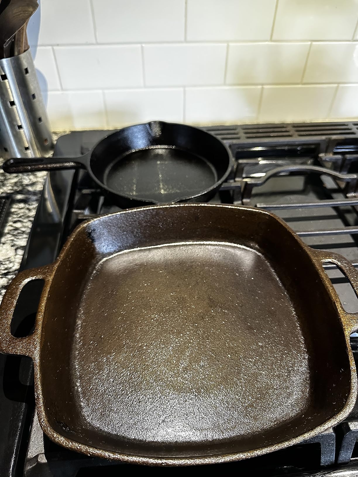 Lancaster Cast Iron Seasoning - Restore and Condition Cast Iron and Carbon Steel Cookware - Made in the USA customer photo 2