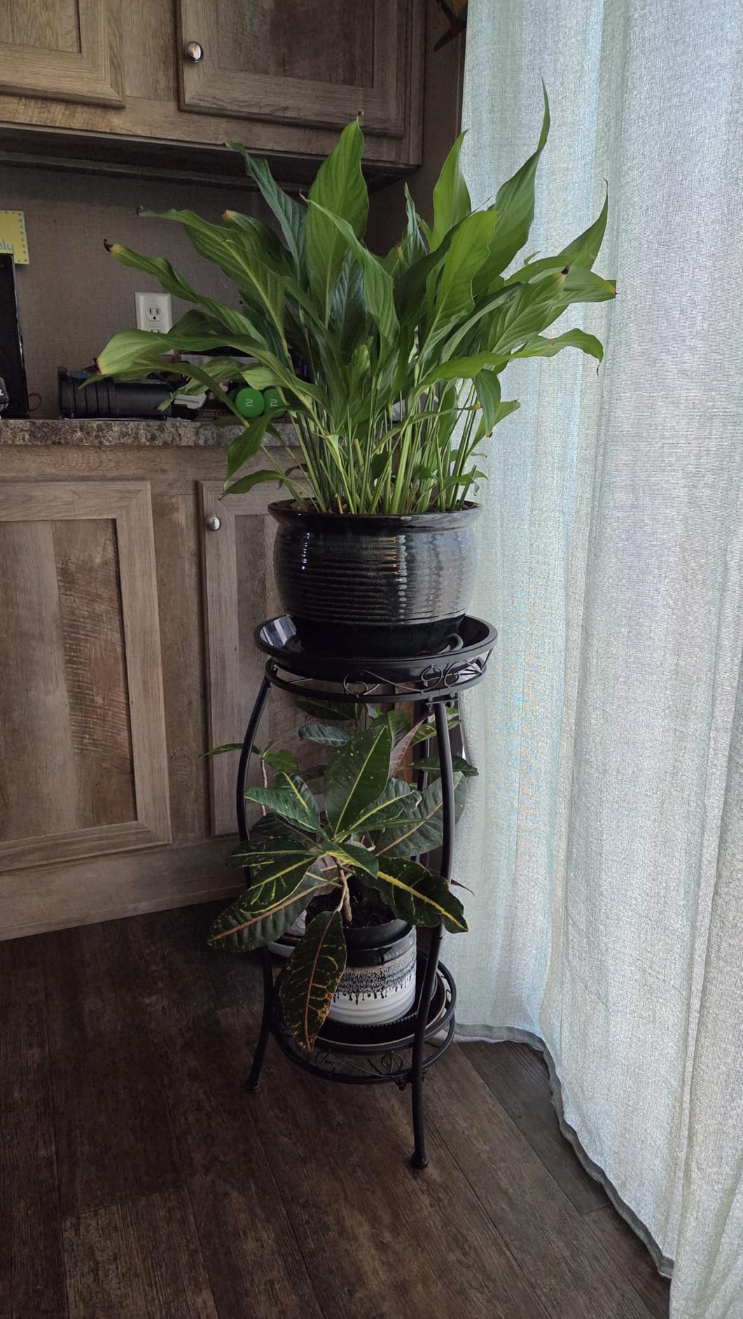 MOCORY Plant Stand Indoor Outdoor 2 Tier 25