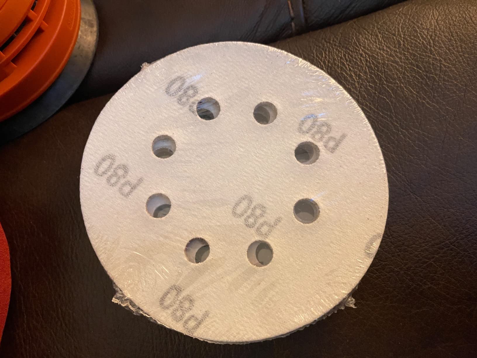 Random Orbital Sander, 3.0 AMP Corded Palm Sander, 6 Speeds Max 12,000 OPM, 5-Inch with 10 pcs Sandpapers (KSA125) customer photo 2