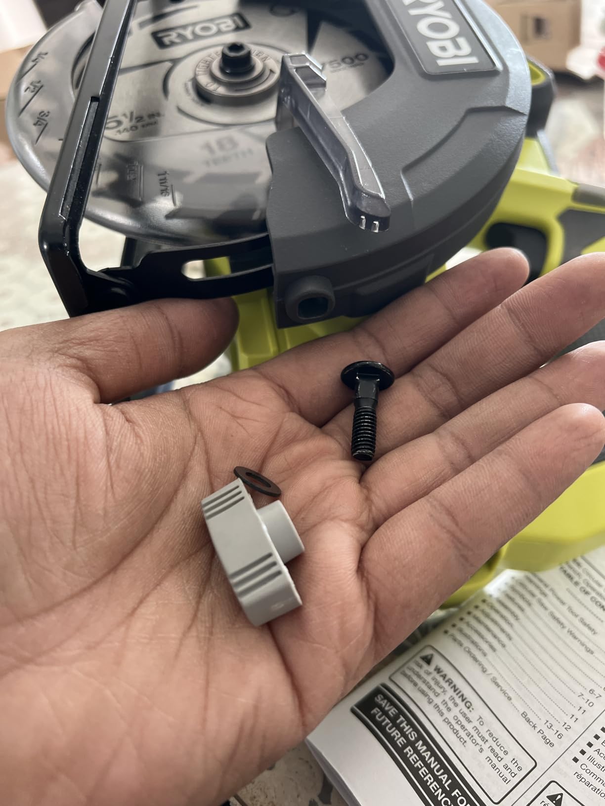 ONEAND 18V Cordless 5 1/2 in. Circular Saw Tool ONLY customer photo 2