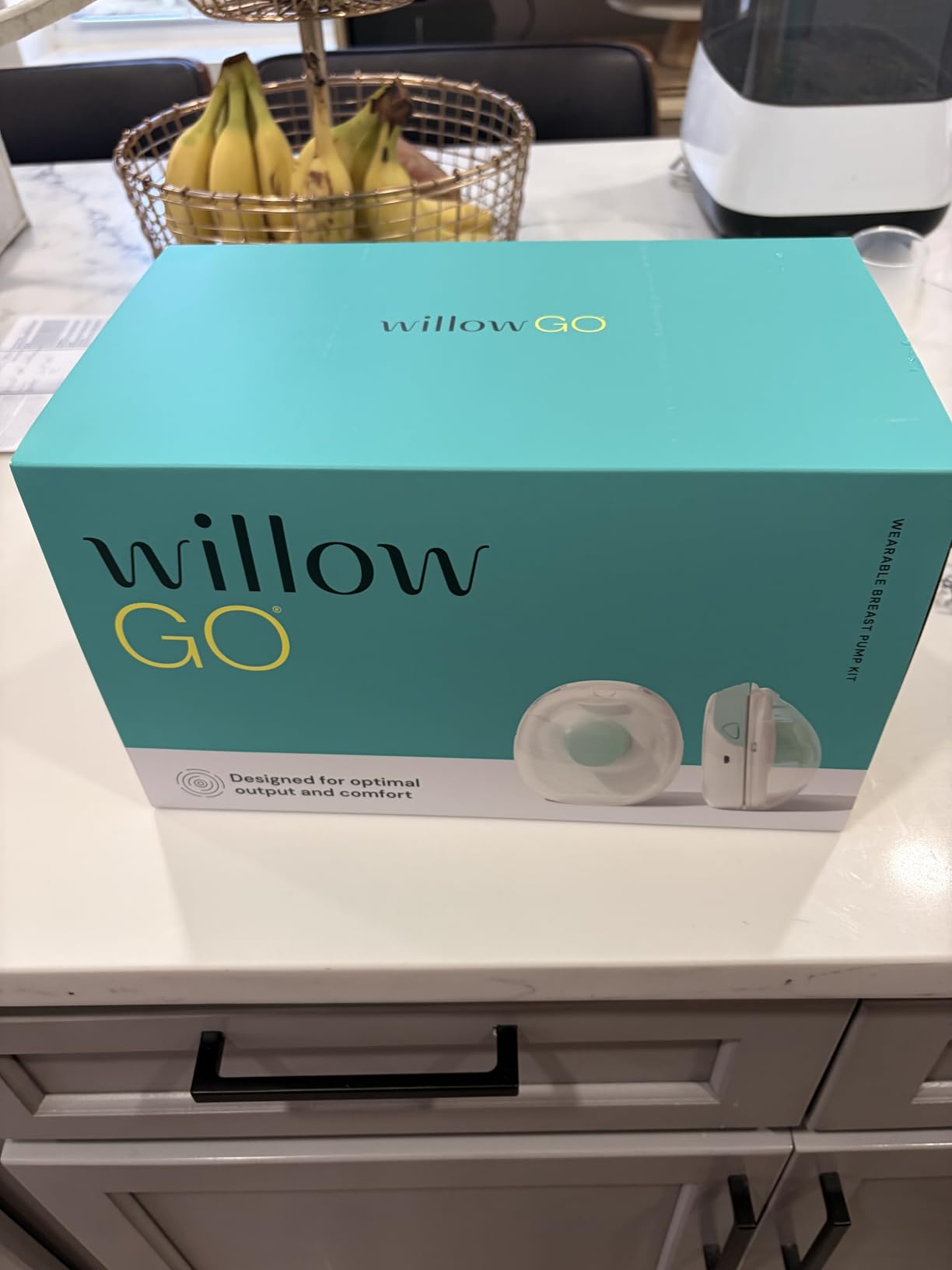 Willow Go - Hands Free Breast Pump - Wearable Breastfeeding Pump - Portable, Electric, Cordless, & 9 Levels of Hospital Grade Suction Strength - Postpartum Essentials - Double Breast Pump customer photo 2