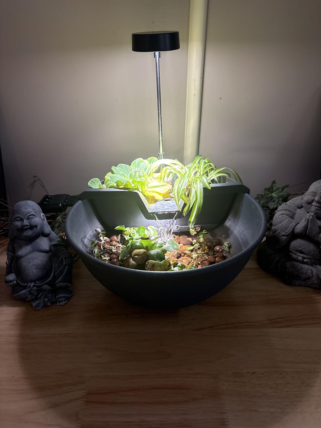 Aquascape AquaGarden Tabletop Fountain Kit (Mocha) customer photo 2