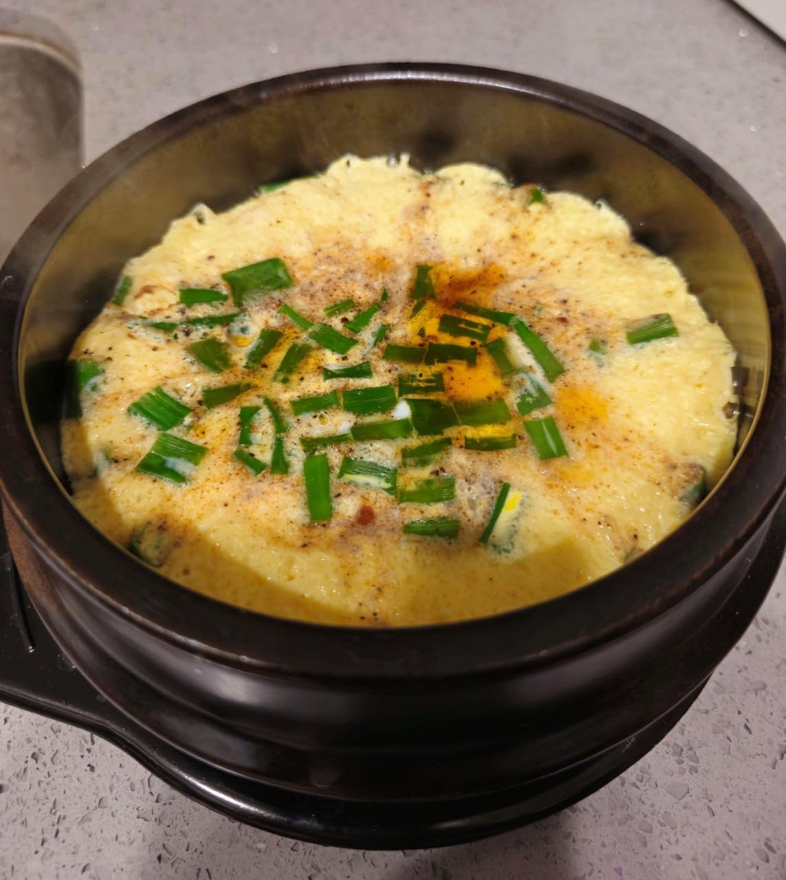 Korean Stone Bowl Set, Authentic Ttukbaegi Korean Earthenware Pot, Twice-Fired Natural Korean Clay Pot for Cooking, Microwave & Dishwasher-Safe customer photo 2