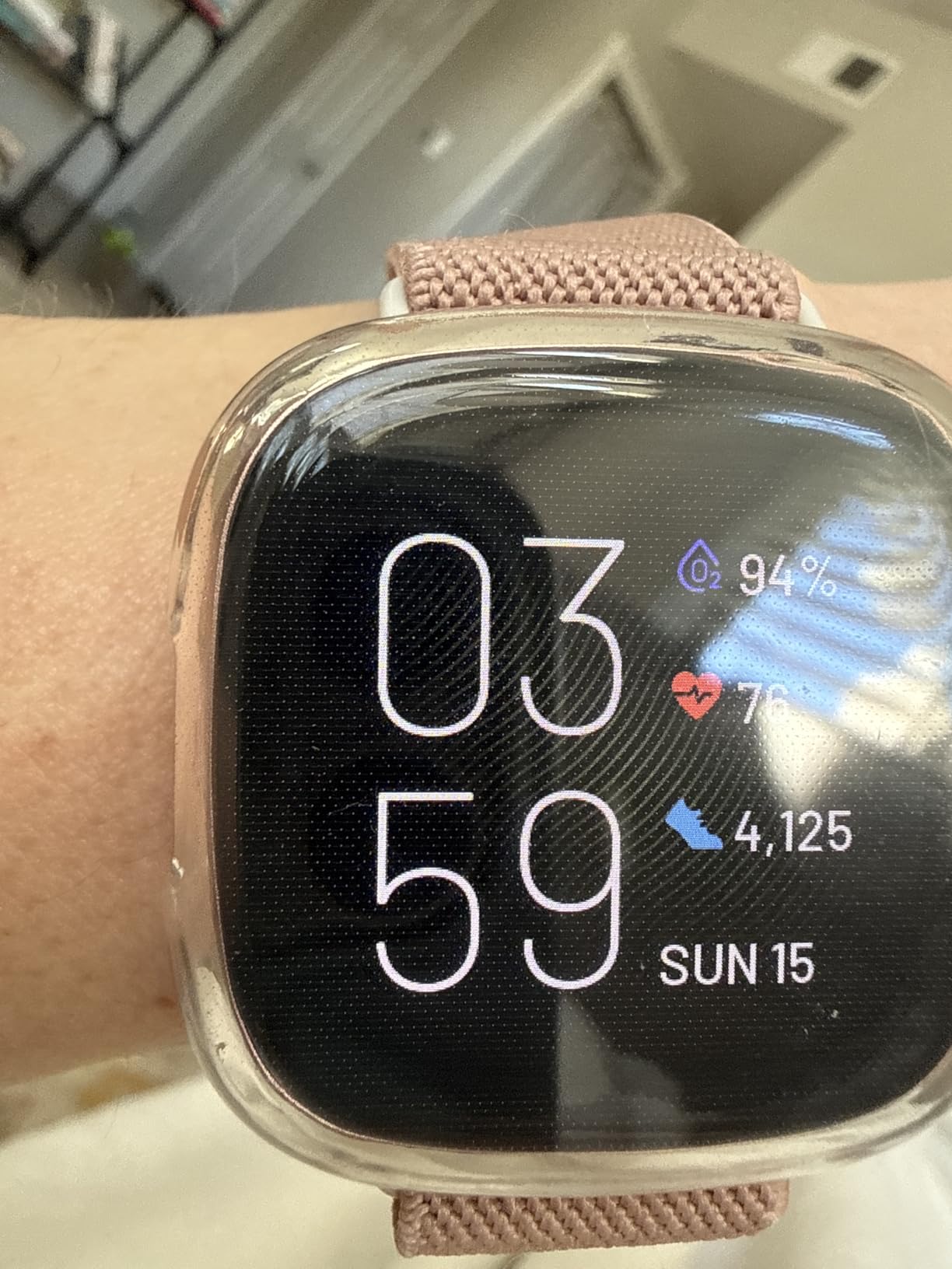 Fitbit Versa 4 Fitness Smartwatch with Daily Readiness, GPS, 24/7 Heart Rate, 40+ Exercise Modes, Sleep Tracking and more, Black/Graphite, One Size (S & L Bands Included) customer photo 2