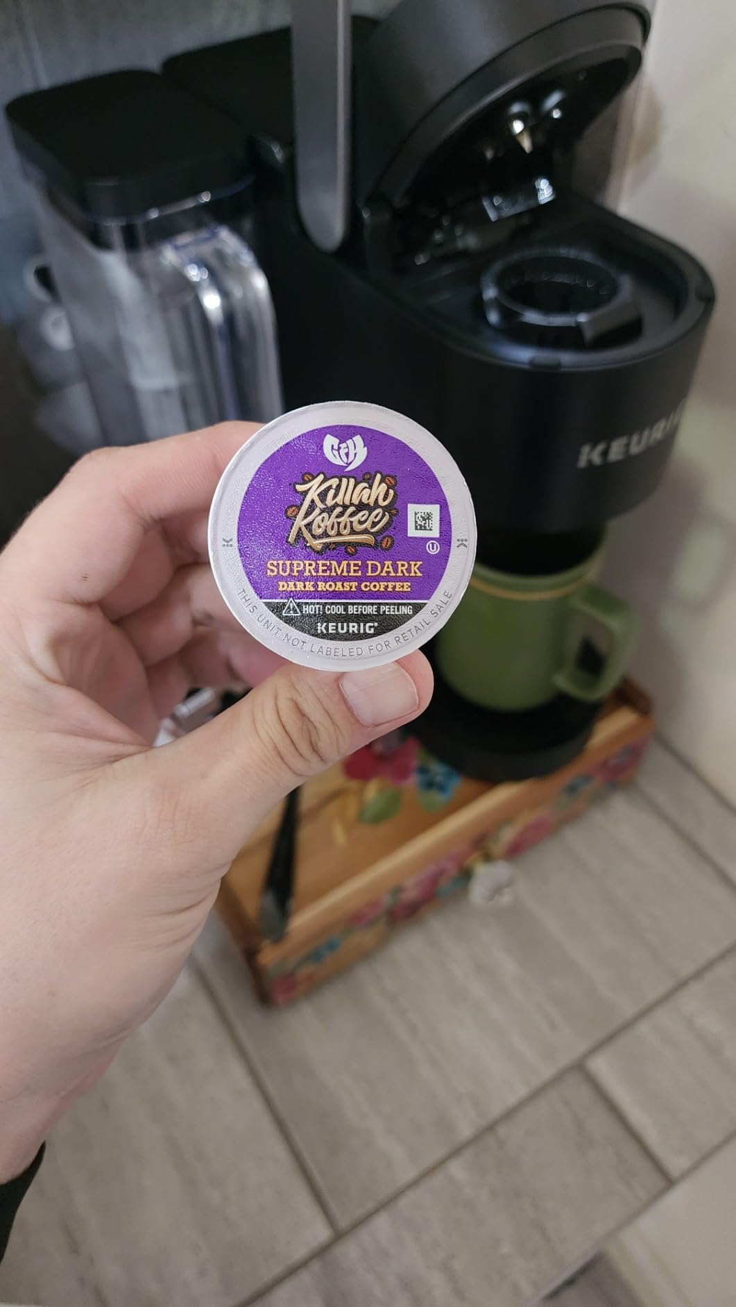 Keurig K-Supreme SMART Single Serve Coffee Maker, WiFi Compatible with Alexa customer photo 1