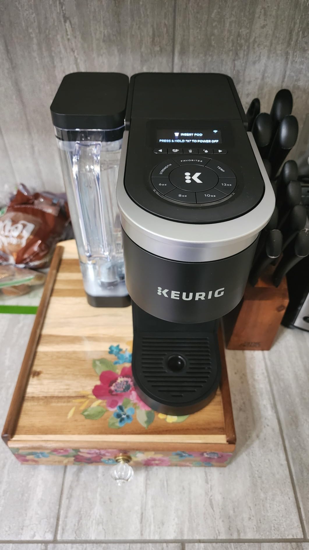 Keurig K-Supreme SMART Single Serve Coffee Maker, WiFi Compatible with Alexa customer photo 2