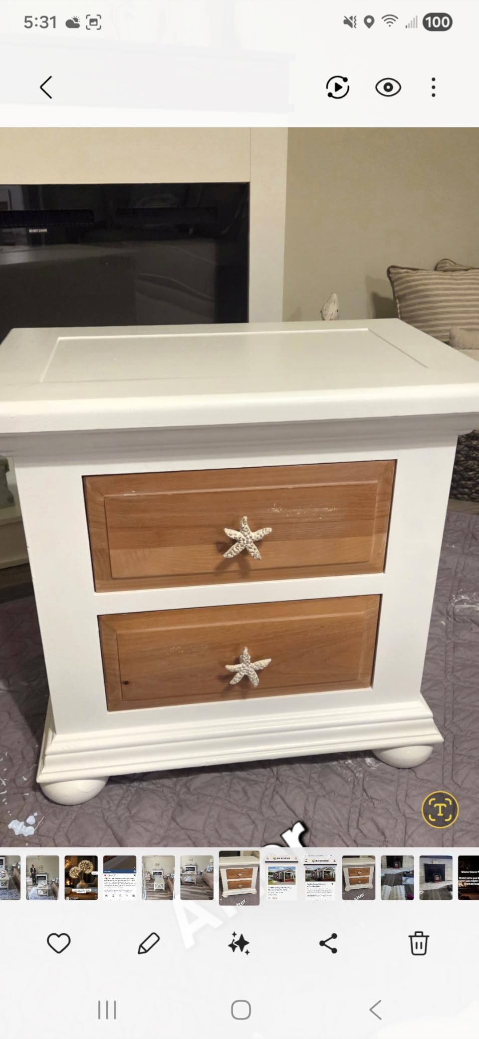 Rust-Oleum 372007 Transformations Basics Cabinet & Trim Paint, Quart, Pure White customer photo 2