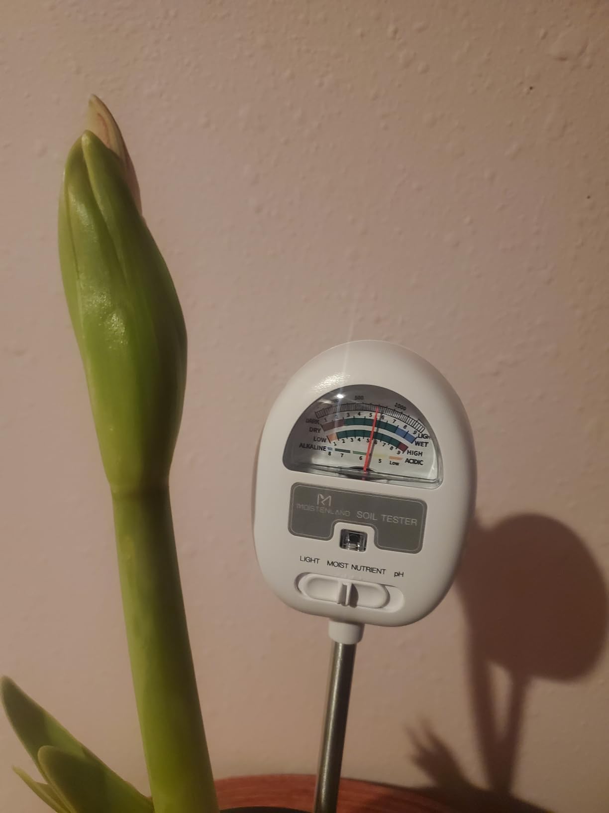 [Upgraded] Soil Moisture Meter, 4-in-1 Soil pH Tester, Moisture/Light/Nutrients/pH Meter for Gardening, Lawn, Farming, Indoor & Outdoor Plants Use, No Batteries Required, Gifts for Plants Lover customer photo 1