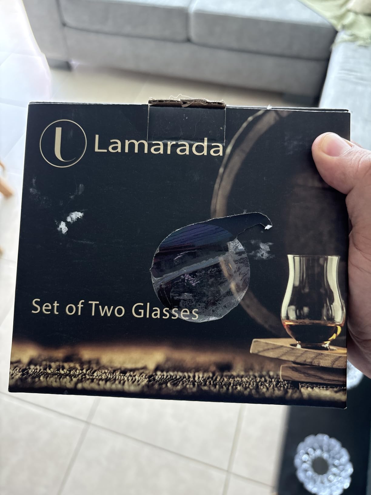 Whiskey glasses Set of 2 - Clear Shot Glasses Bar Set Snifter Glass, Tasting DOF Rocks Glasses Gift Set - Brandy Whisky Glass for Liquor, Scotch, Bourbon, Tequila, Gin, Tonic, Cognac, Vodka, Cocktail customer photo 2
