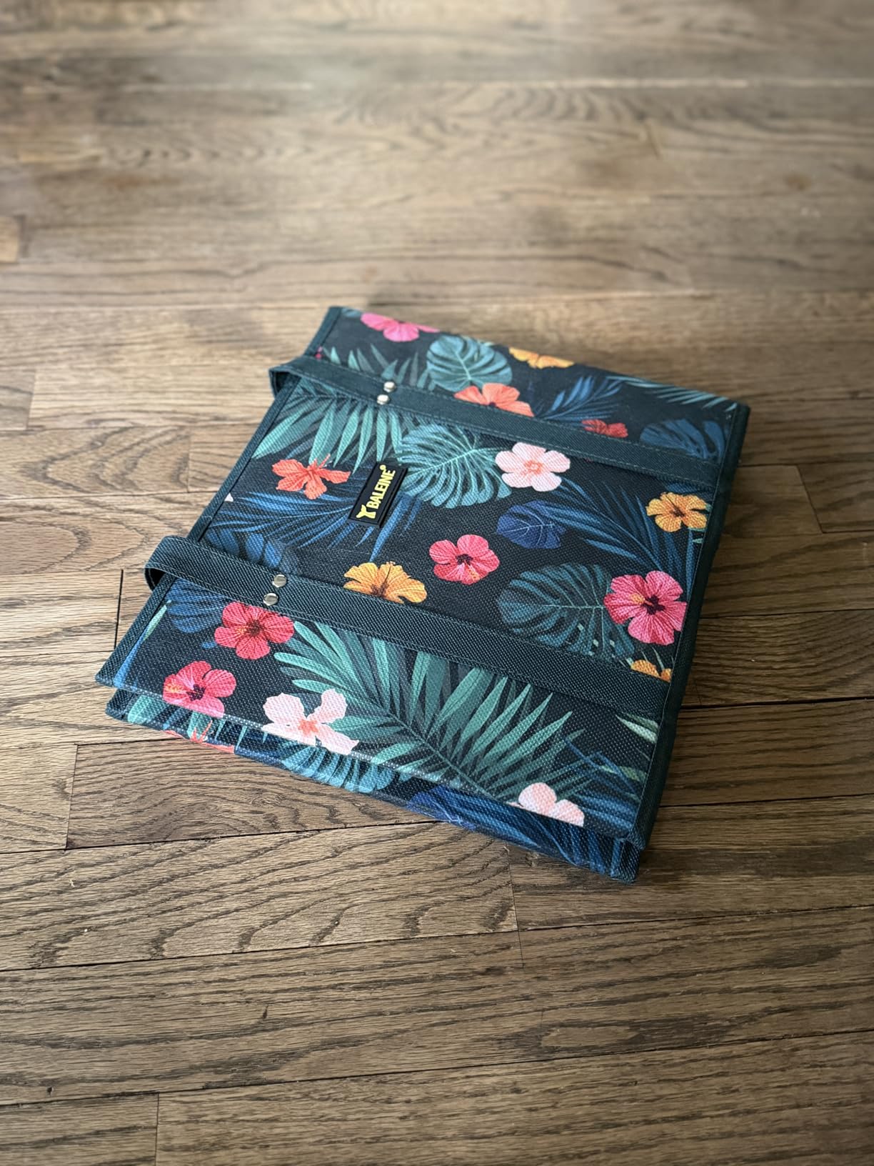 BALEINE 3Pk Reusable Grocery Bags, Foldable Shopping Bags with Reinforced Bottom and Handles (Blossom Season) customer photo 2