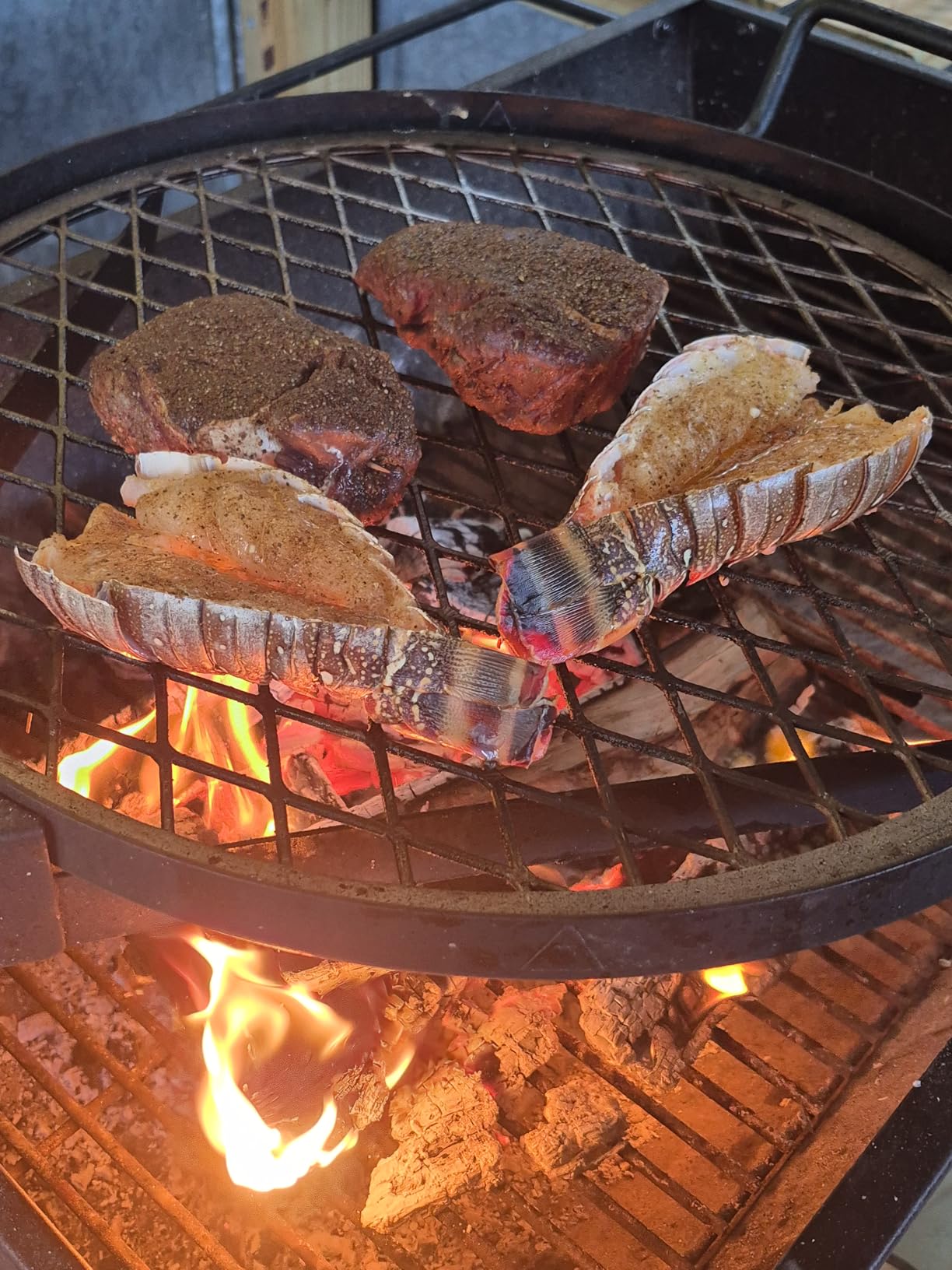 Oklahoma Joe's Firecraft Series Modular Open Fire Barrel Charcoal Grill with 480 sq. in. Cooking Area in Black customer photo 1
