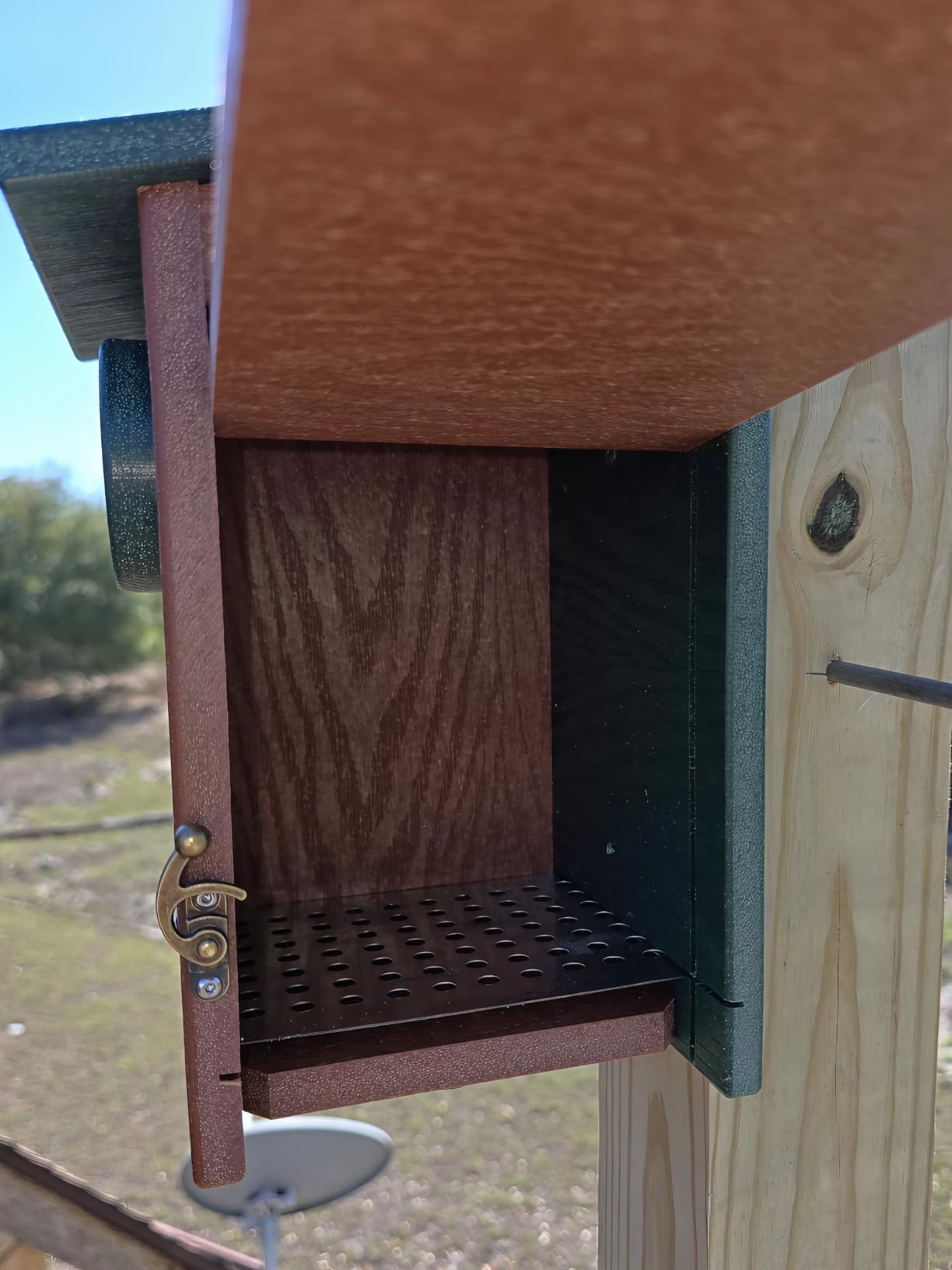 Kingsyard Recycled Plastic Bird House for Outdoor - Durable Nesting Box with Clear View Panel & Predator Guard customer photo 2