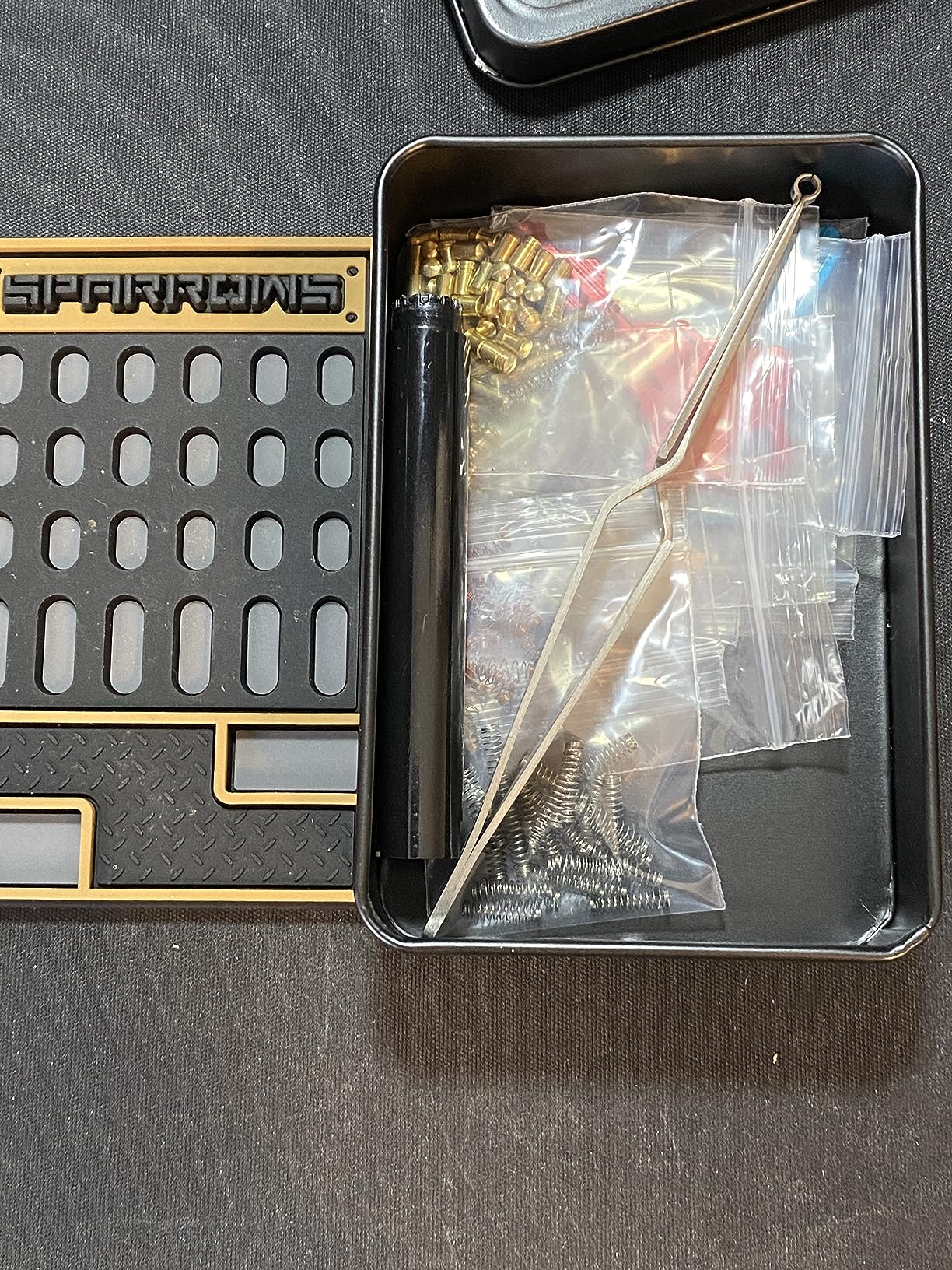 Lock Pinning Cross Locking Tweezers - Stainless Steel for Locksmith Rekeying Kit, Tools, and Pinning Mat customer photo 2