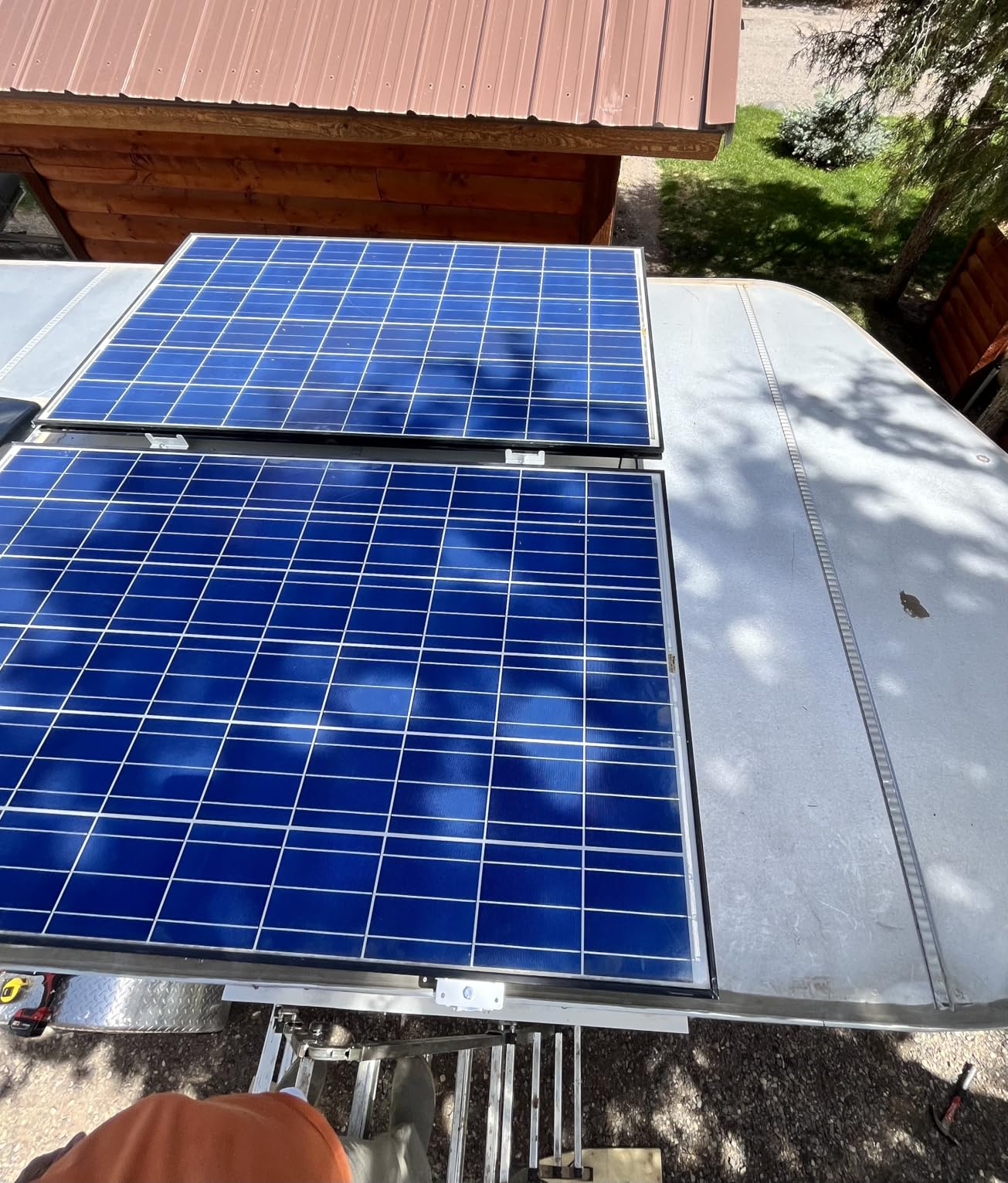 16 Units per Set Solar Panel Mounting Z Brackets, Solar Panel Mounting Brackets Lightweight Aluminum Corrosion-Free for RVs, Trailers, Boats, Yachts, Wall and Other Off Grid Roof customer photo 1