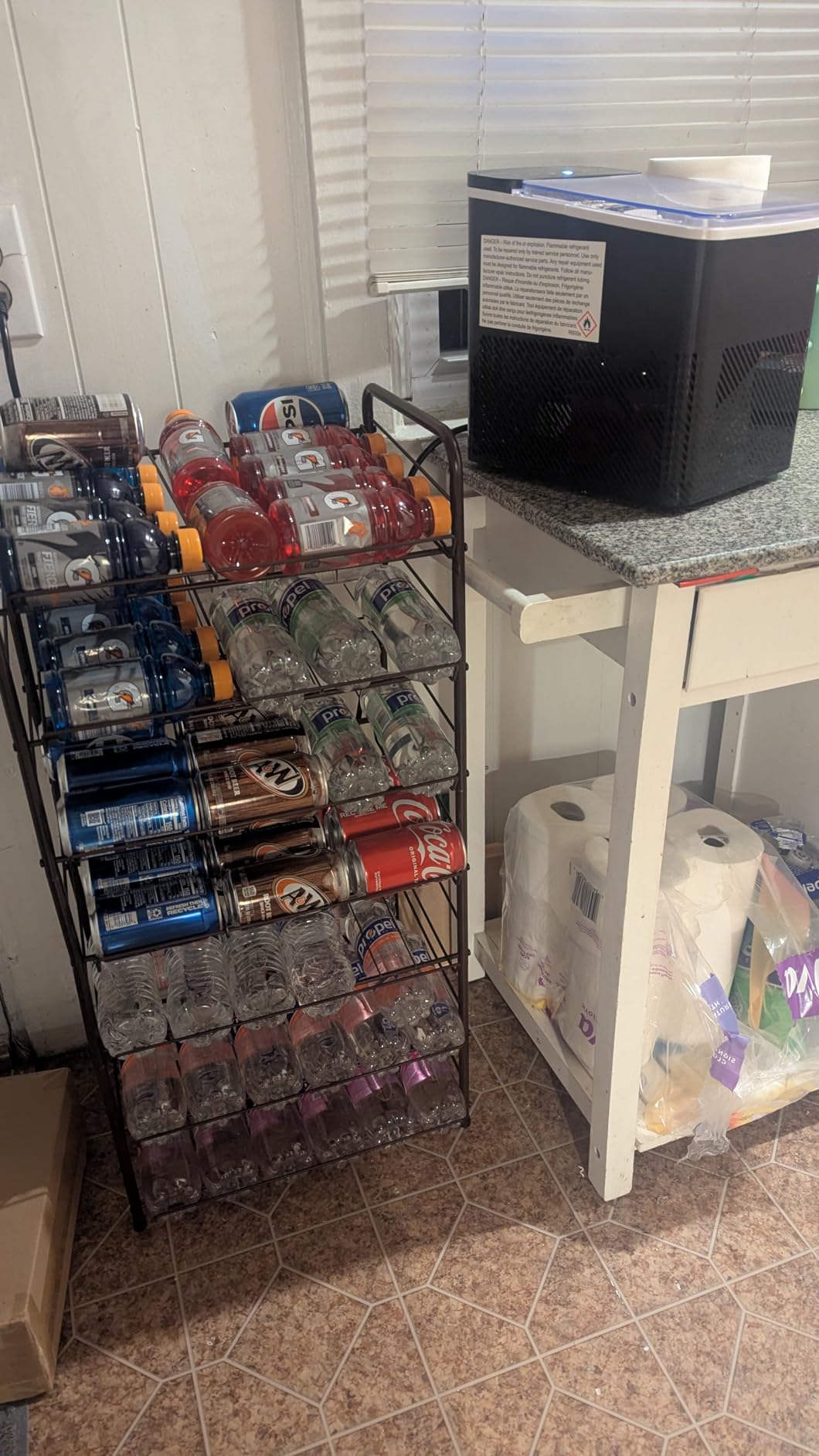 Vrisa Can Organizer for Pantry 7-tier Can Rack Organizer Holds up to 84 Cans customer photo 2