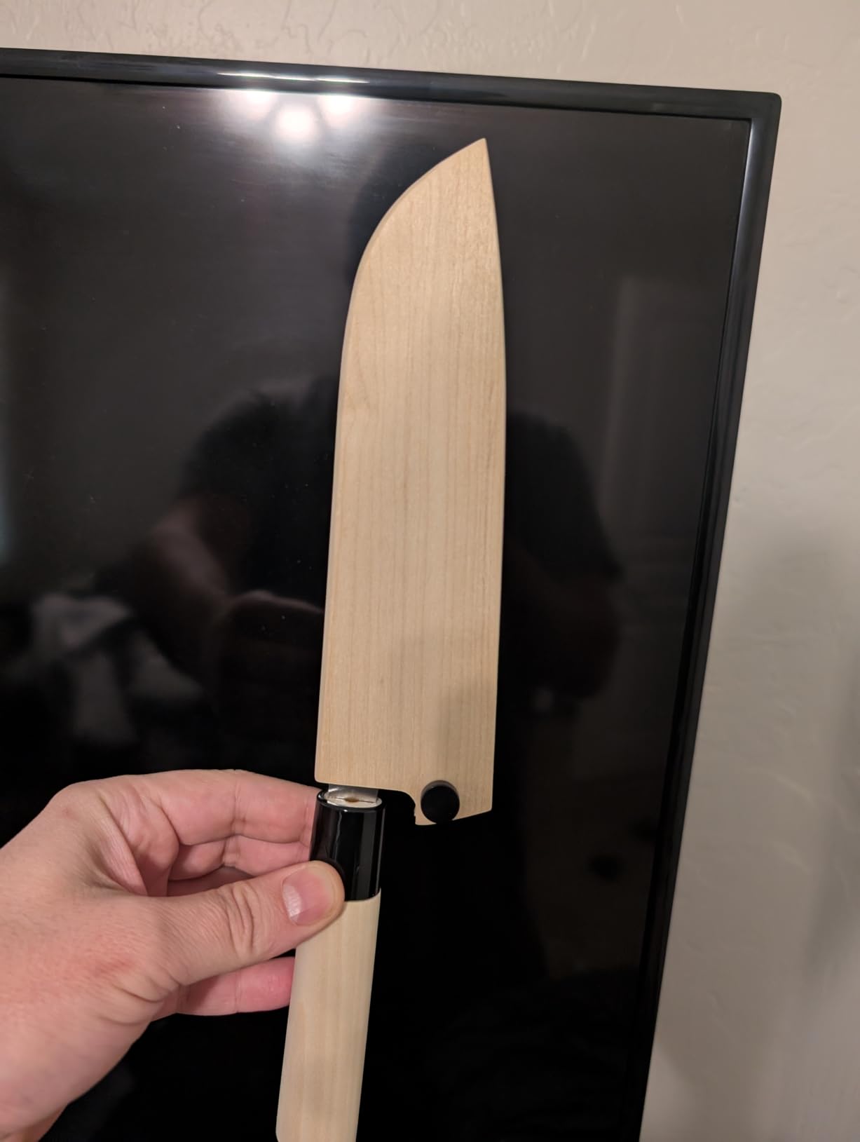 Mercer Culinary Birch Wood Saya Cover Blade Protector for 8