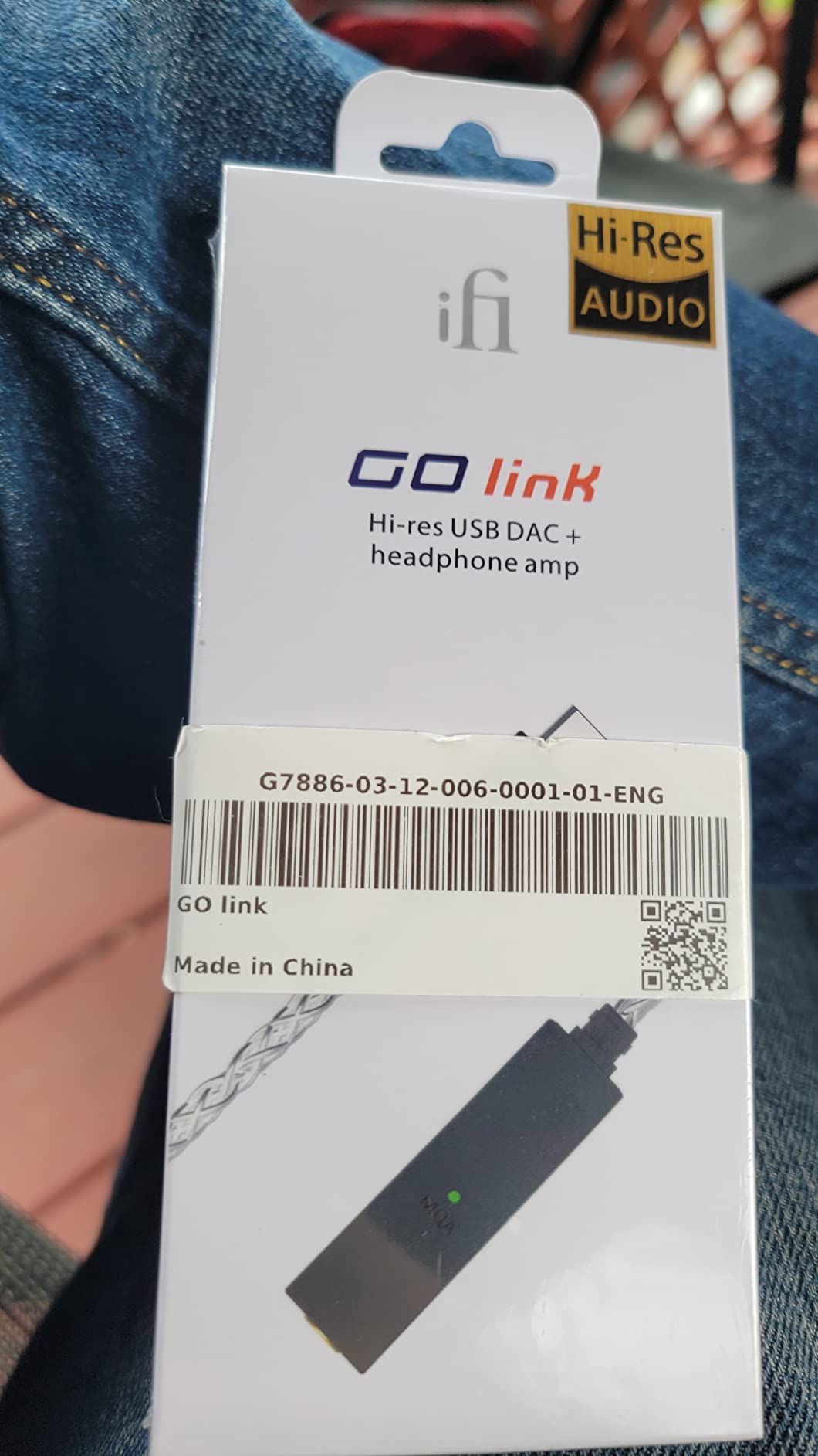 iFi GO Link - Portable DAC & Headphone Amplifier with MQA Support customer photo 2