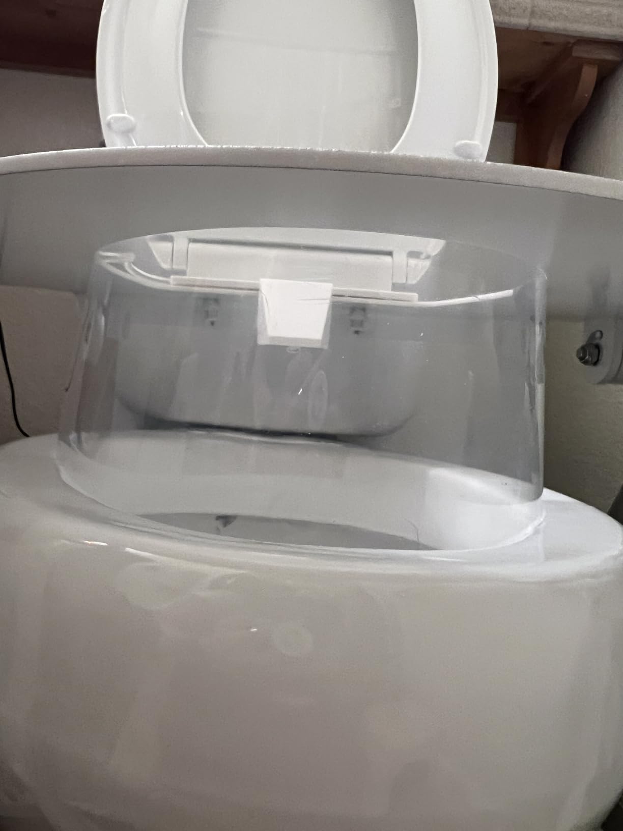 MCombo Electric Toilet Seat Lift with Padded Arms for Elderly and Disabled, Power Toilet Incline Lift in Bathroom, Support to 320lbs, SEC212W customer photo 1