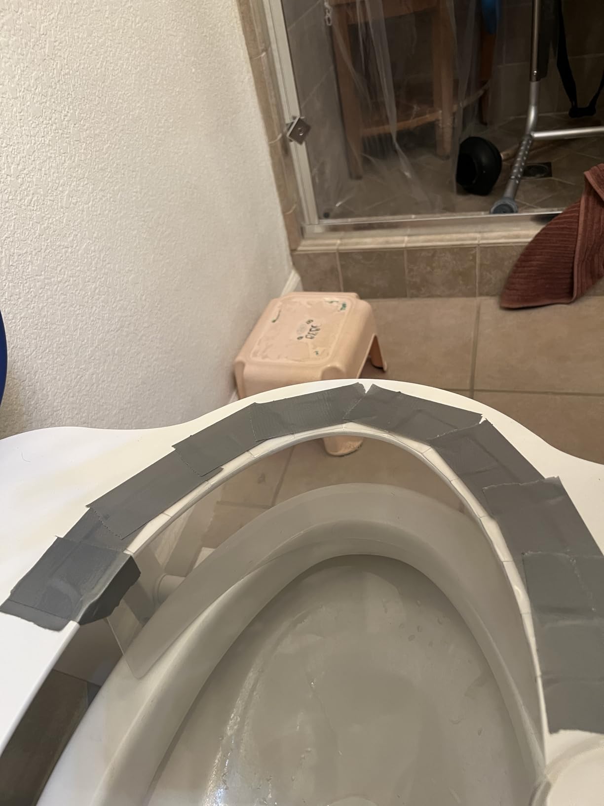 MCombo Electric Toilet Seat Lift with Padded Arms for Elderly and Disabled, Power Toilet Incline Lift in Bathroom, Support to 320lbs, SEC212W customer photo 2