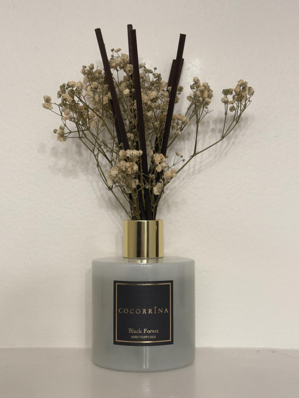 Cocorrína Reed Diffuser Sets, 6.7 fl oz. Black Forest Diffuser with Sticks Home Fragrance Reed Diffuser for Bathroom Shelf Decor customer photo 1