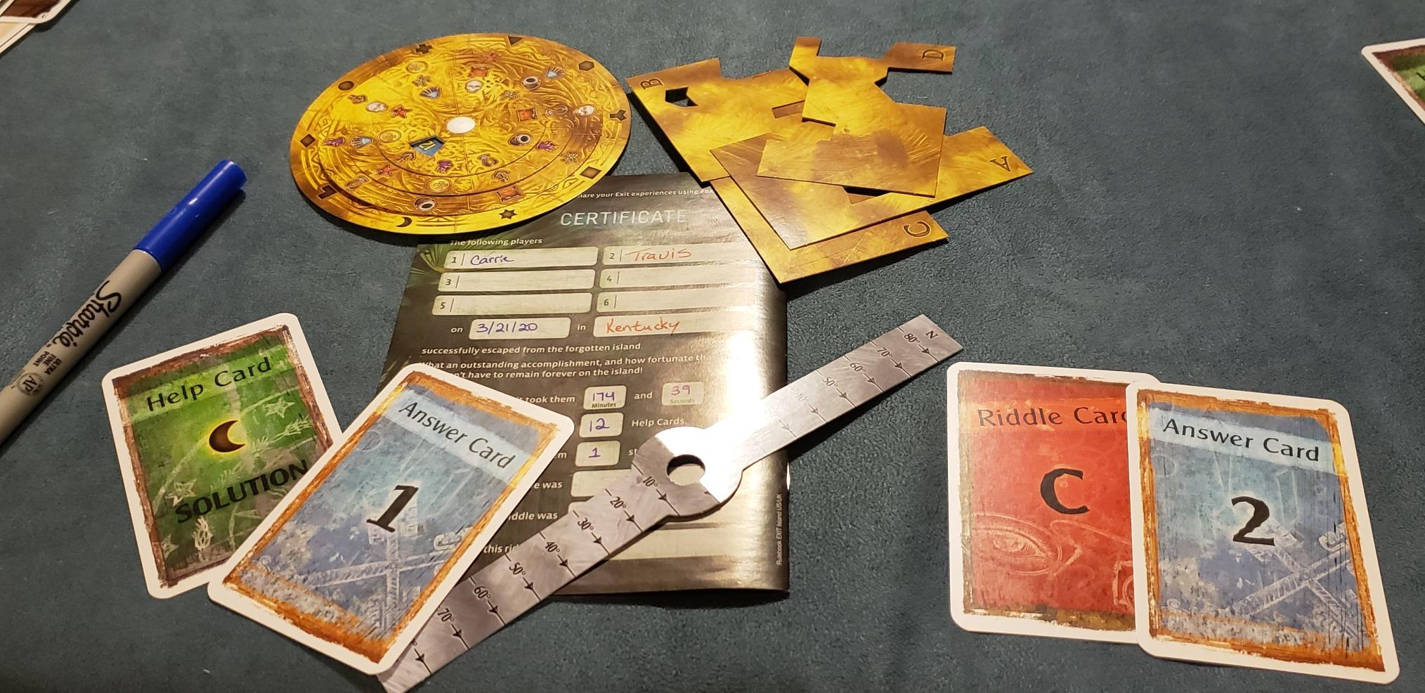 EXIT: The Professor's Last Riddle | Escape Room| Brainteasers | Mystery Solving | Treasure Hunt | Kosmos Game | at-Home Escape Room customer photo 2