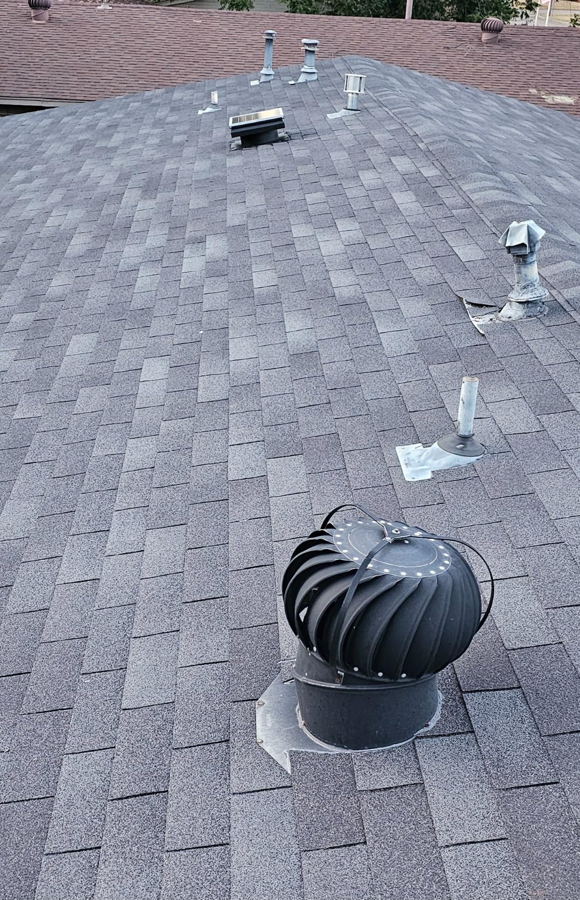 DC HOUSE 32 Watt Solar Attic Fan Solar Powered Roof Exhaust Fan Up to 3000 Sq Ft, 2500 CFM Metal Shell customer photo 1