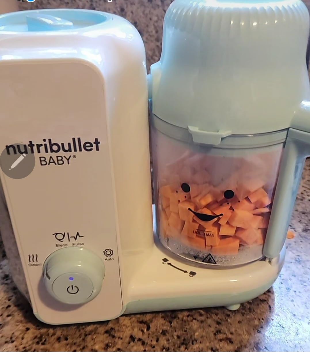 nutribullet Baby Steam + Blend, White/Blue customer photo 2