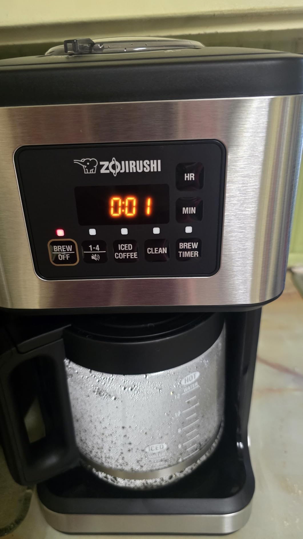 Zojirushi EC-ESC120 Coffee Maker Dome Brew Programmable, StainlessSteel and Black customer photo 2