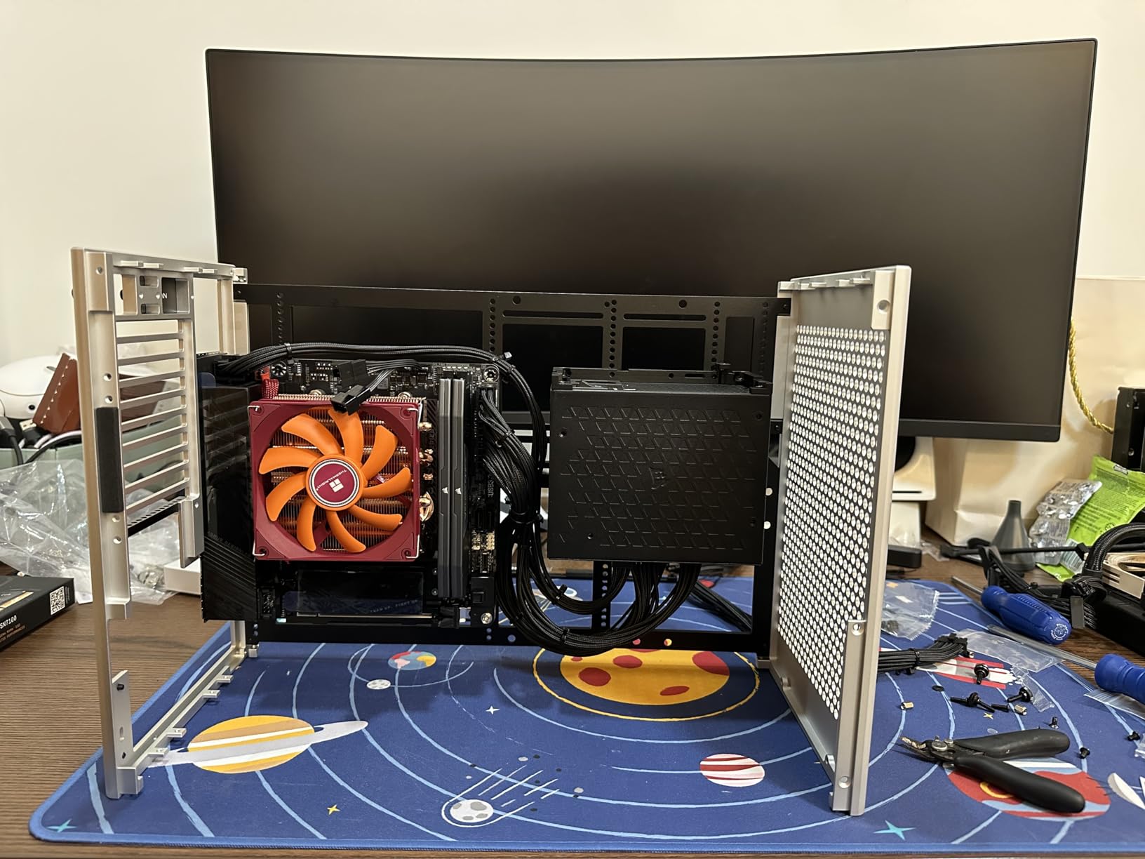 Thermalright AXP90-X47 Full Low Profile ITX CPU Air Cooler, 47mm Height Cooling, TL-9015R Slim PWM Fan, 2700RPM Speed, for AM4 AM5/Intel lga1700/1851/1150/1151/1155/1156/1200 (Pure Copper Version) customer photo 1