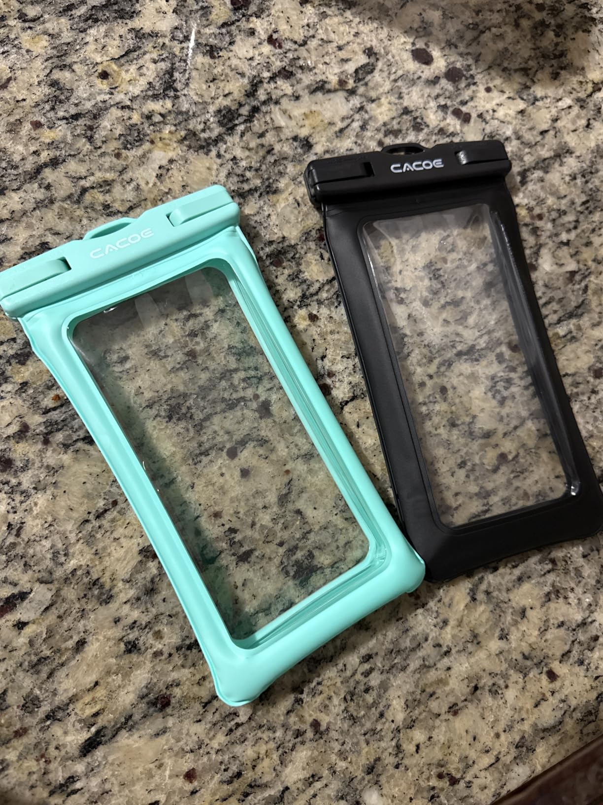 CACOE [Floatable] Floating Universal IPX8 Waterproof Phone case 2 Pack - Up to 7.0