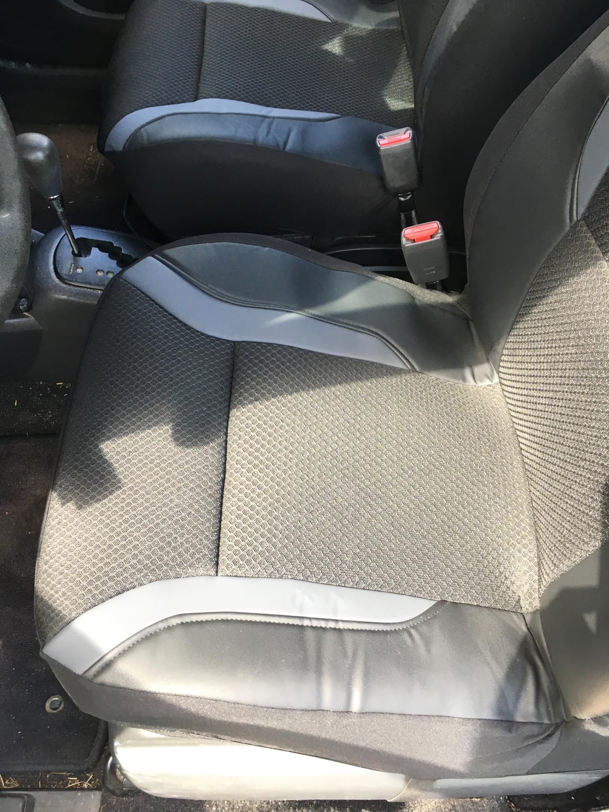 Skechers Men's Memory Foam Seat Covers, Air Cool Mesh Thick Car Seat Covers, Front Seats Airbag Compatible, Universal Automotive Comfort for Most Cars, Vans, Trucks, SUV, Black customer photo 1