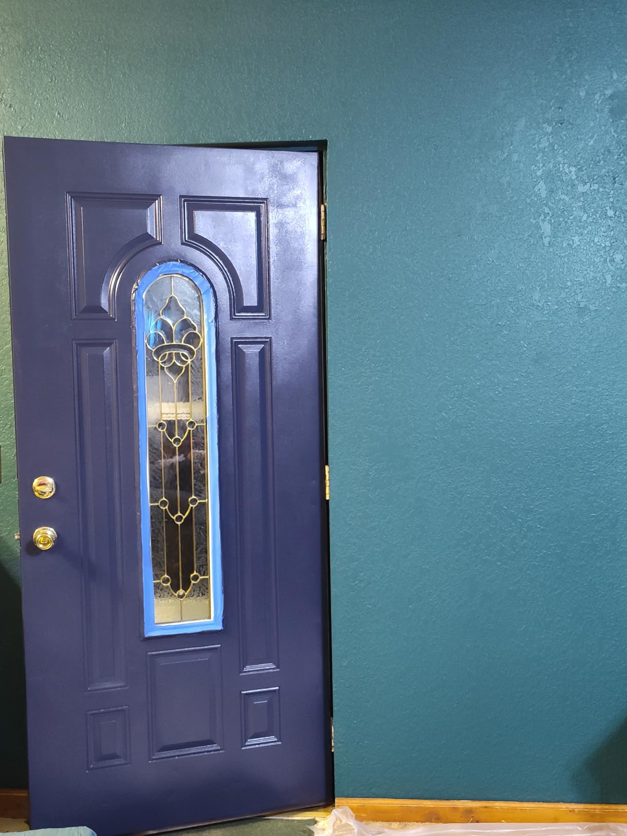 Rust-Oleum 369384 Advanced Dry Door & Trim Paint, Quart, Satin White customer photo 2