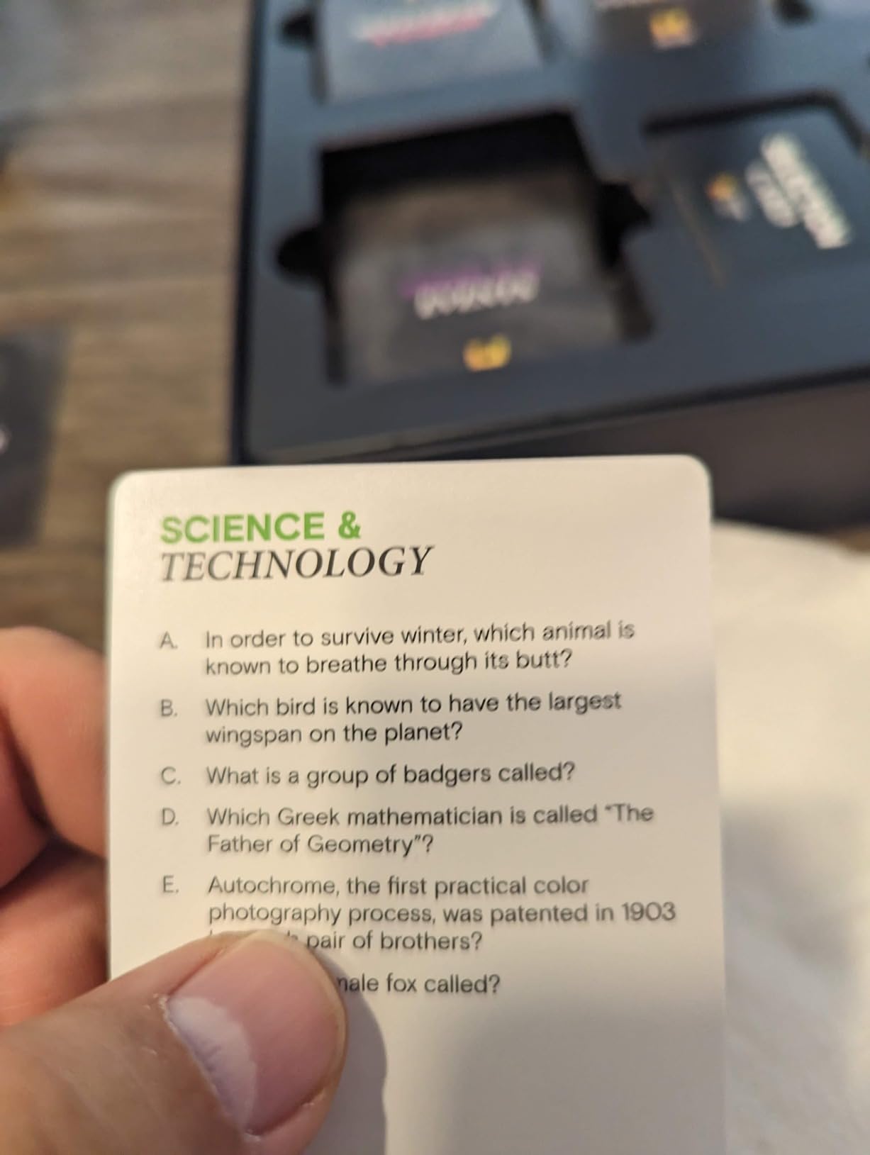 HISTORY Channel Trivia Game - 2000+ General Knowledge Questions | Official HISTORY Channel Trivia Card Game & Party Game for Adults, Families & Board Game Night customer photo 1