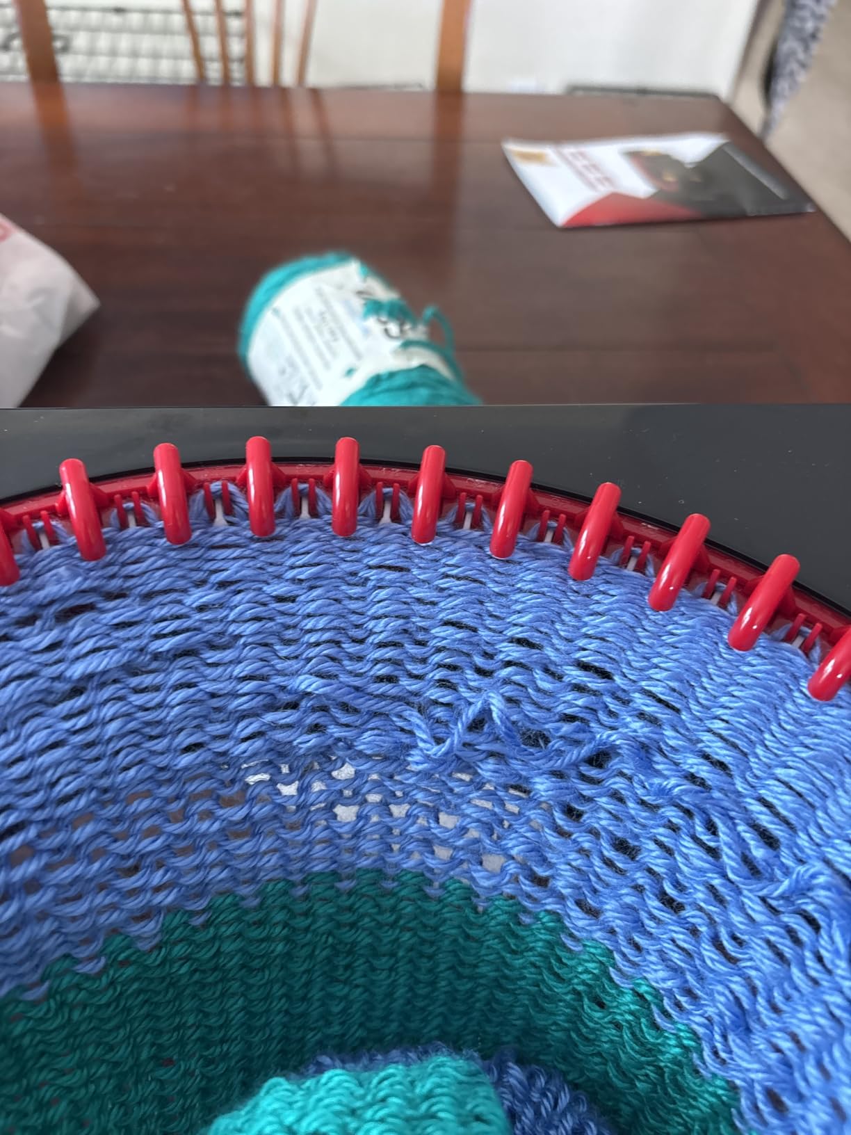 JAMIT Knitting Machine, 48 Needles Loom Knitting Machines for Adults and Beginners customer photo 2