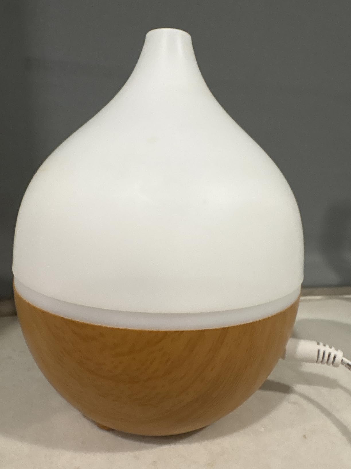 SALKING Essential Oil Diffuser, 100ml Small Aromatherapy Diffuser with Auto Shut-Off Function, Ultrasonic Diffusers for Essential Oils, Cool Mist Humidifier with Warm White Lights, for Office Home customer photo 2