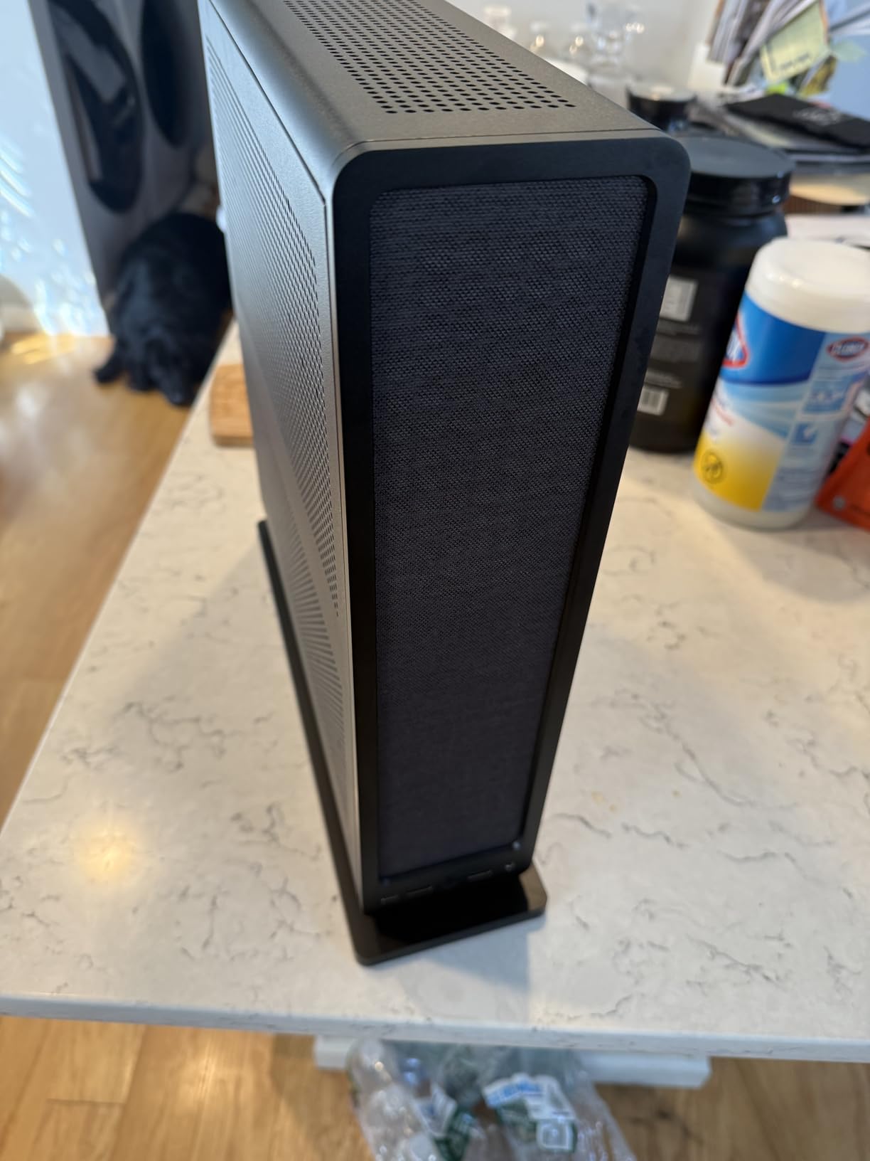 Fractal Design Ridge Black - PCIe 4.0 Riser Card Included, 2X 140mm PWM Aspect Fans Included, Type C USB, m-ITX PC Gaming Case customer photo 2