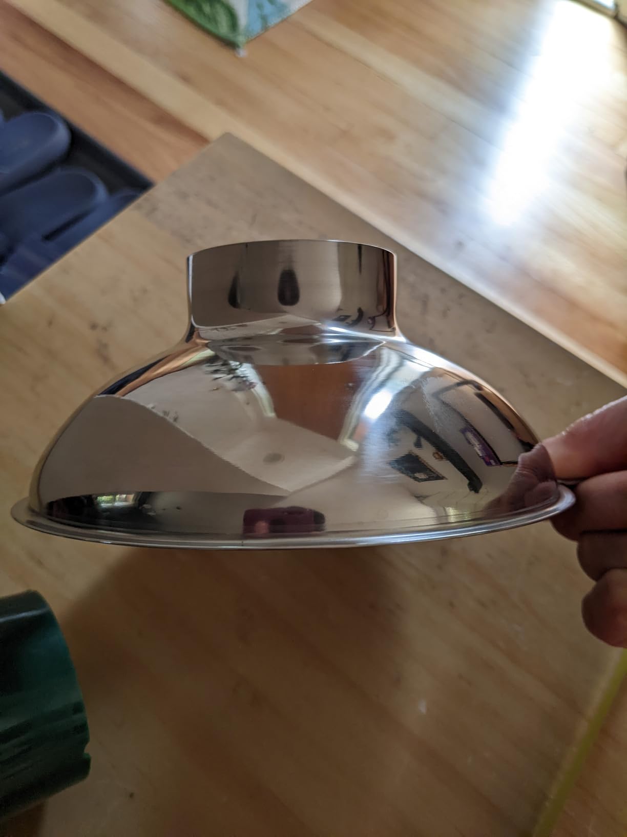 Stainless Steel Funnel, 2 Large and Small Mouth Filling Kitchen funnels, Liquids, fluids, Spices and Powders, Durable and Washable customer photo 2