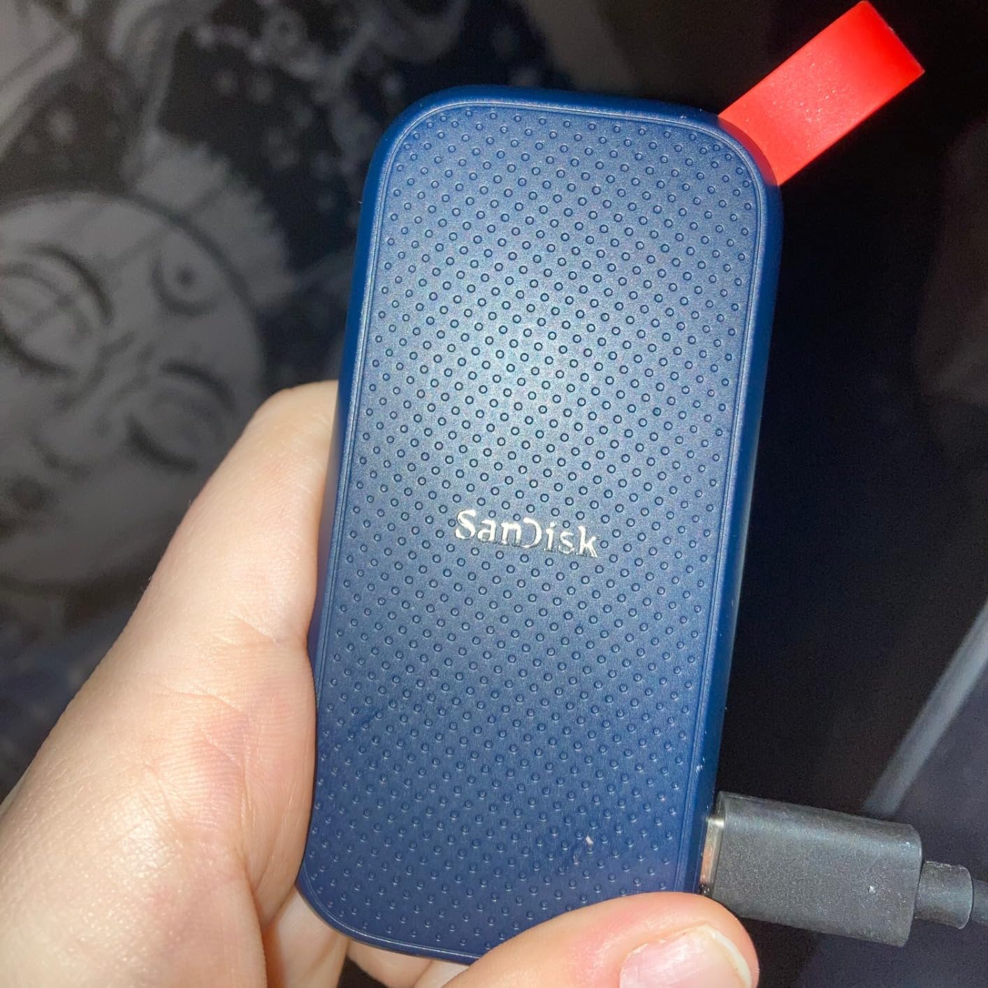 SANDISK 1TB Portable SSD - Up to 800MB/s, USB-C, USB 3.2 Gen 2, Updated Firmware - SDSSDE30-1T00-G26 customer photo 2