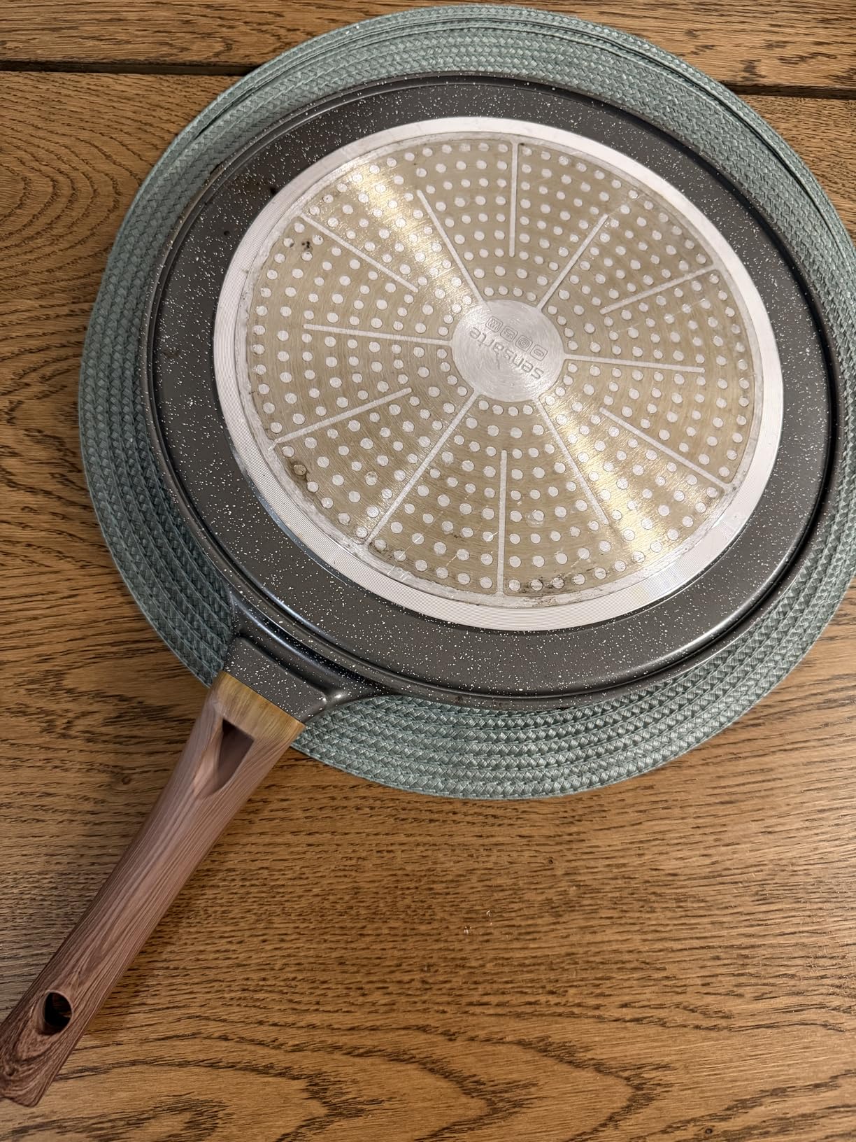 SENSARTE Nonstick Crepe Pan with Spreader, 12-Inch Natural Ceramic Coating customer photo 1