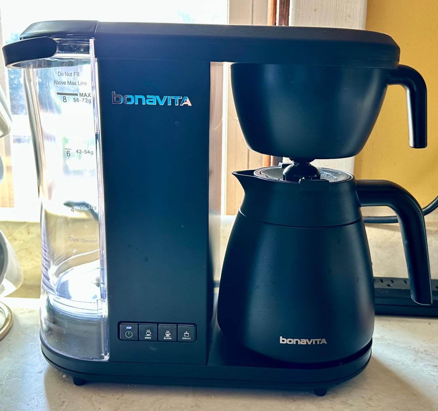 Bonavita Enthusiast 8 Cup Drip Coffee Brewer, Pour Over, SCA Certified Coffee Machine with Thermal Carafe customer photo 2