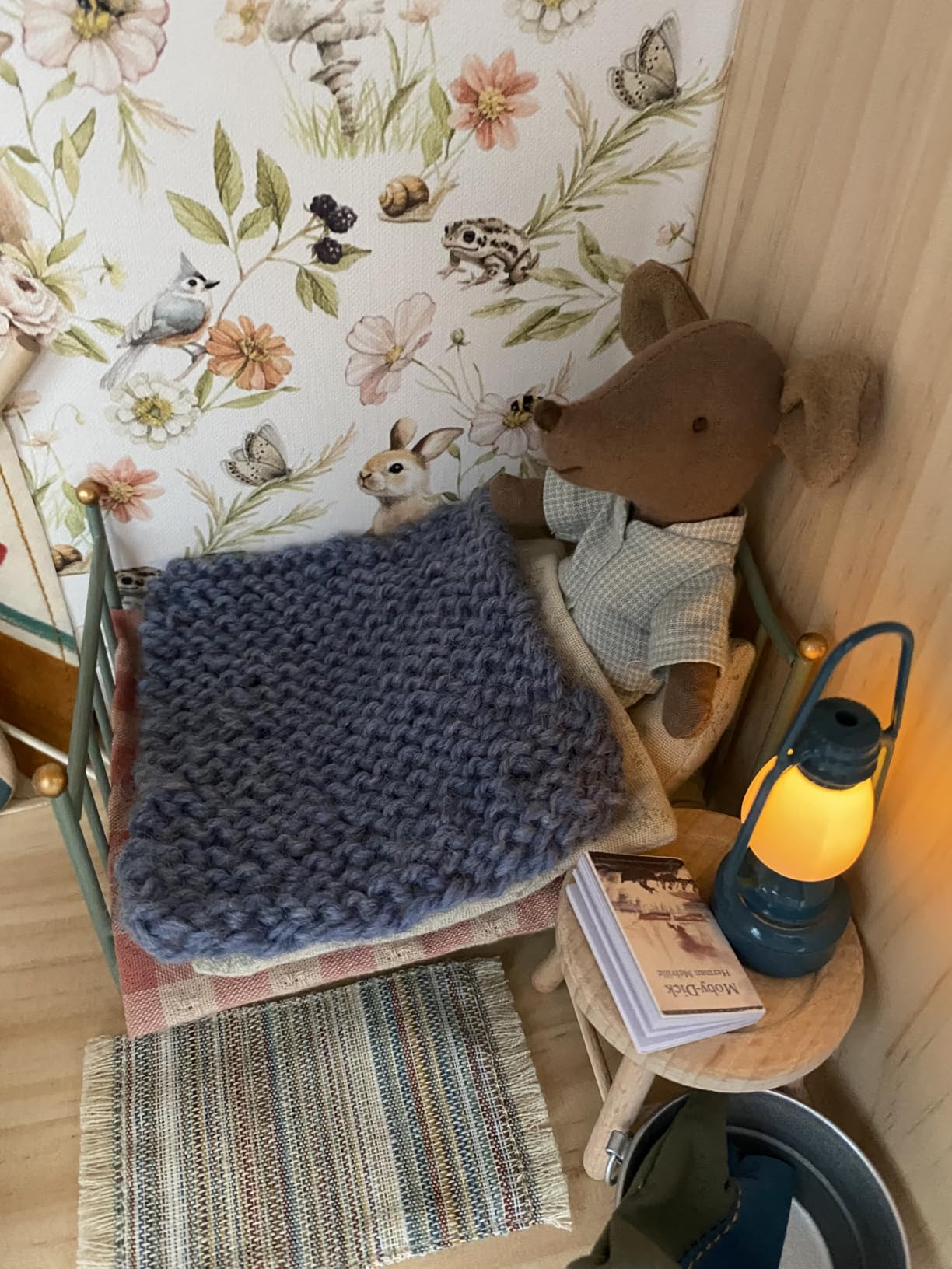100% Merino Wool Yarn, 3-Ply Luxurious and Soft Yarn for Hand Knitting & Crocheting (Evergreen, 1Ball) customer photo 1