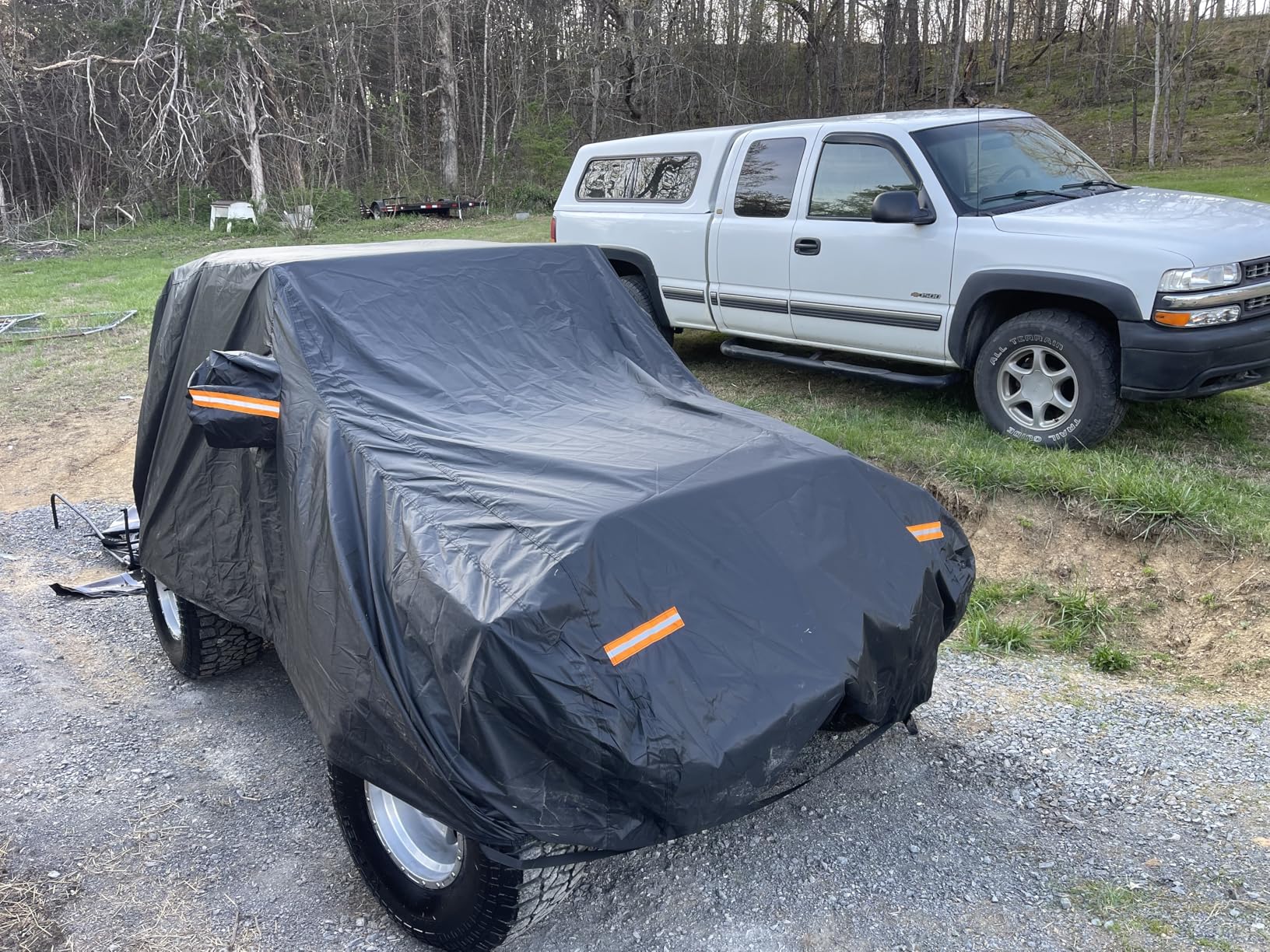 Car Cover Custom Fit for Toyota Camry 1996-2026, for Honda Accord 2001-2026, Waterproof All Weather for Automobiles Full Exterior Cover Rain Sun UV Protection with Door Zipper customer photo 2