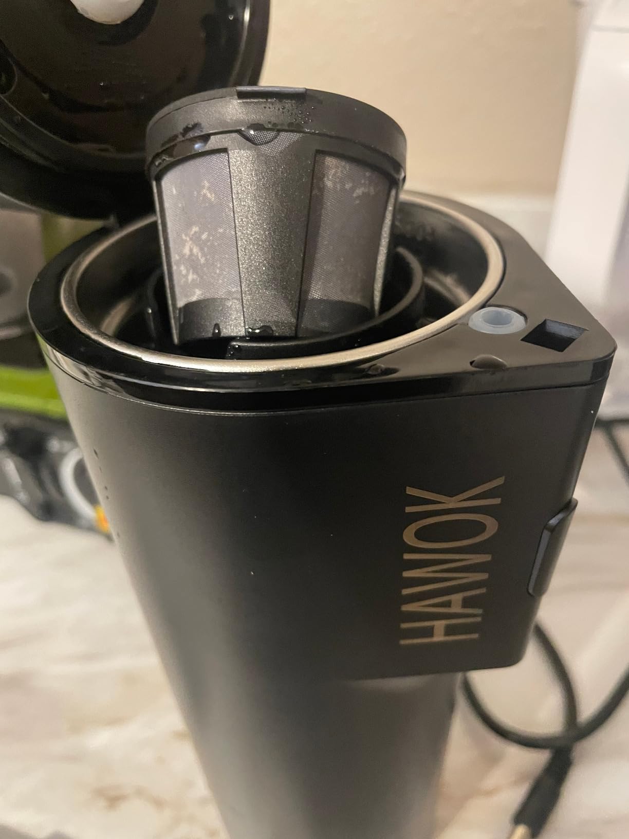 HAWOK Portable Coffee Maker 12V Travel Espresso Machine, Single Cup 8 oz customer photo 1