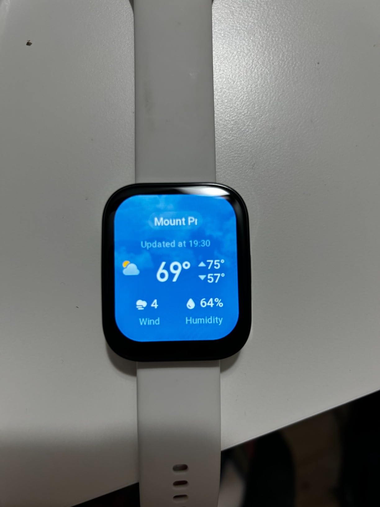 Amazfit Bip 5 Smart Watch 46mm, GPS, Amazon Alexa Built-in, Bluetooth Calling, 10-Day Battery, Heart-Rate & VO2 Max, Sleep Health Monitoring, AI Fitness Tracker App, for Android & iPhone, Black customer photo 2