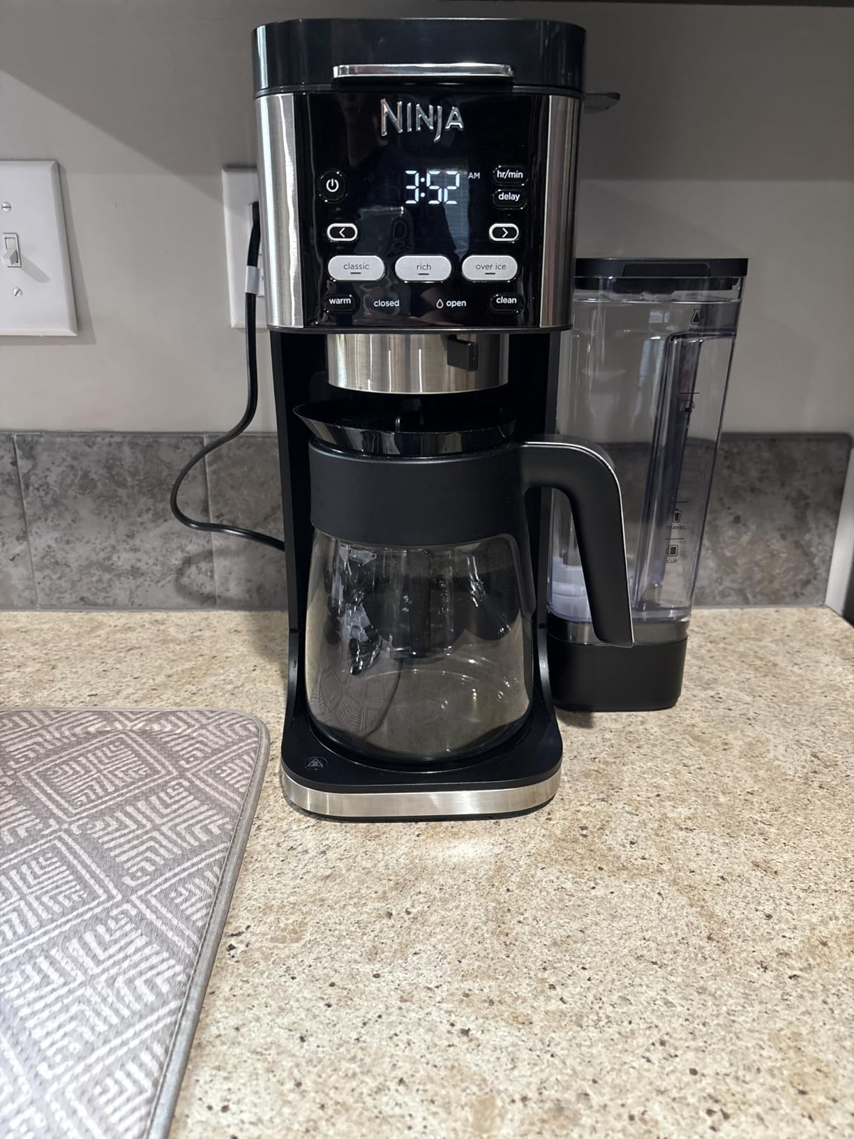 Ninja Drip Coffee Maker | DualBrew Pro Hot & Iced Coffee Machine | Use with K-Cup Coffee Pods | 3 Brew Styles (Classic, Rich, & Iced) | 60oz Removable Reservoir & Dishwasher Safe | Black | CFP101 customer photo 1