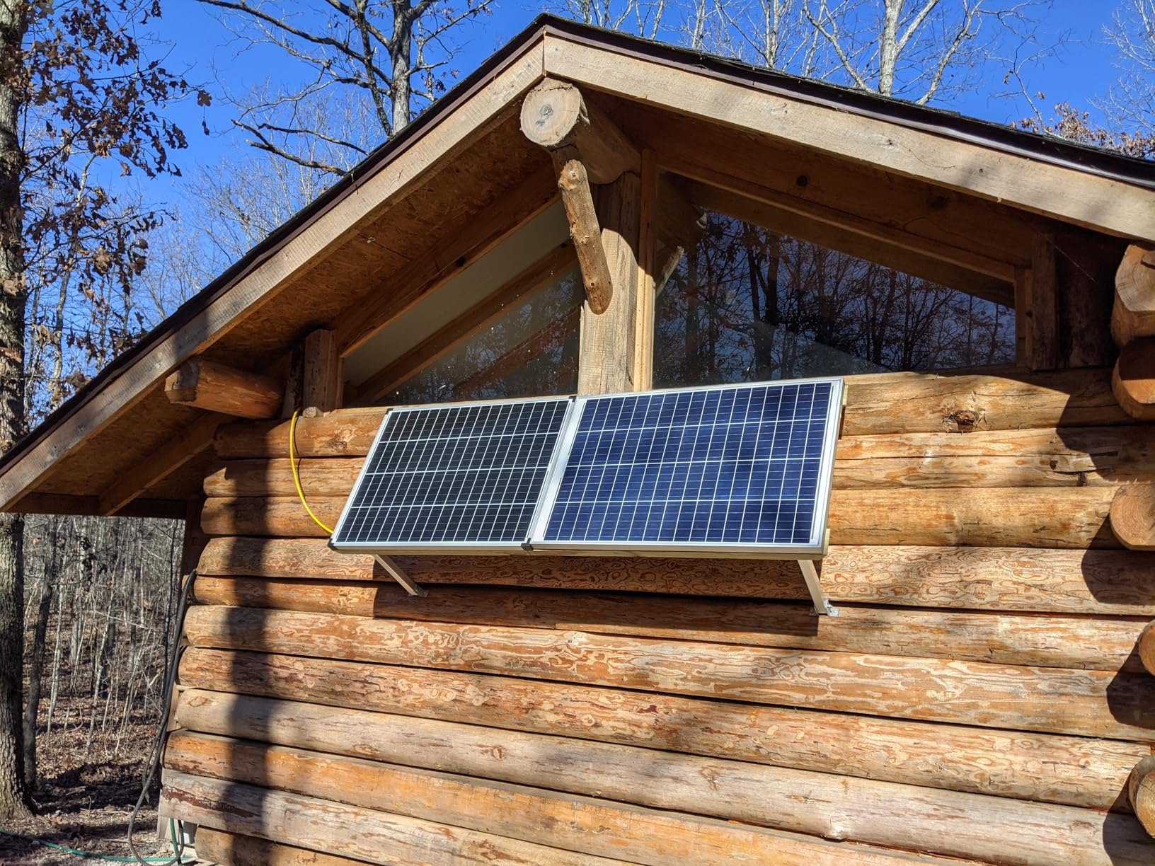 Adjustable Solar Panel Tilt Mount Brackets Aluminum Alloy Solar Panel Mounting Support up to 50 70 100 150 200 300 400 Watt Solar Panel for Flat Surface Roof RV Boat Off-Grid (Mount Only) Silver customer photo 2