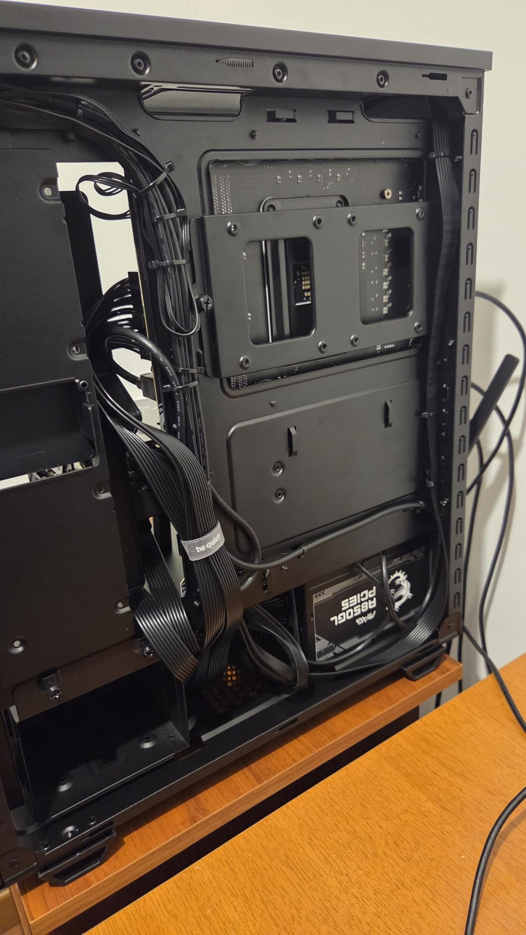 MSI MAG A850GL PCIE5, Fully Modular Compact Gaming 850W Power Supply, 80+ Gold, ATX 3.1 & PCIe 5.1 Ready, Native Dual-Color 12V-2x6 Cable, 10 Year Warranty customer photo 2