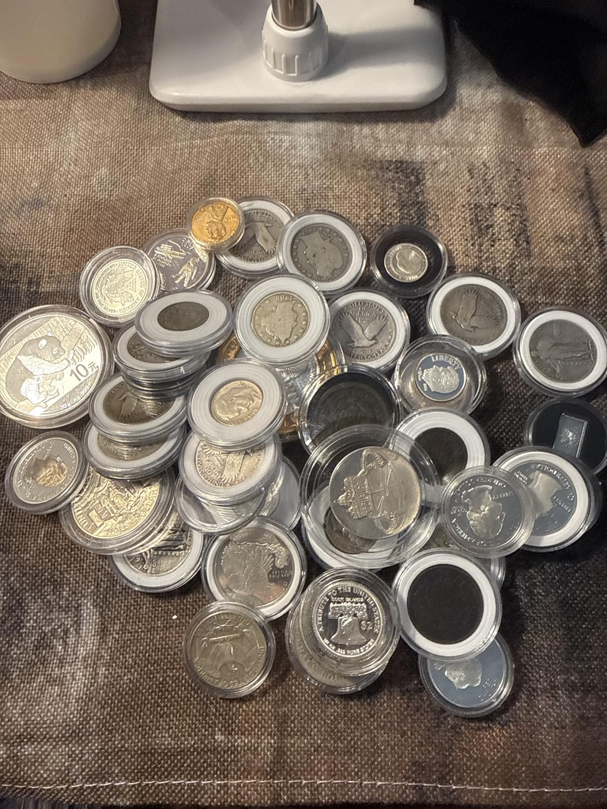 240 PCS 30mm Plastic Coin Capsule Holder, 5 Sizes Protect Gasket Coin Case for Collectors customer photo 1