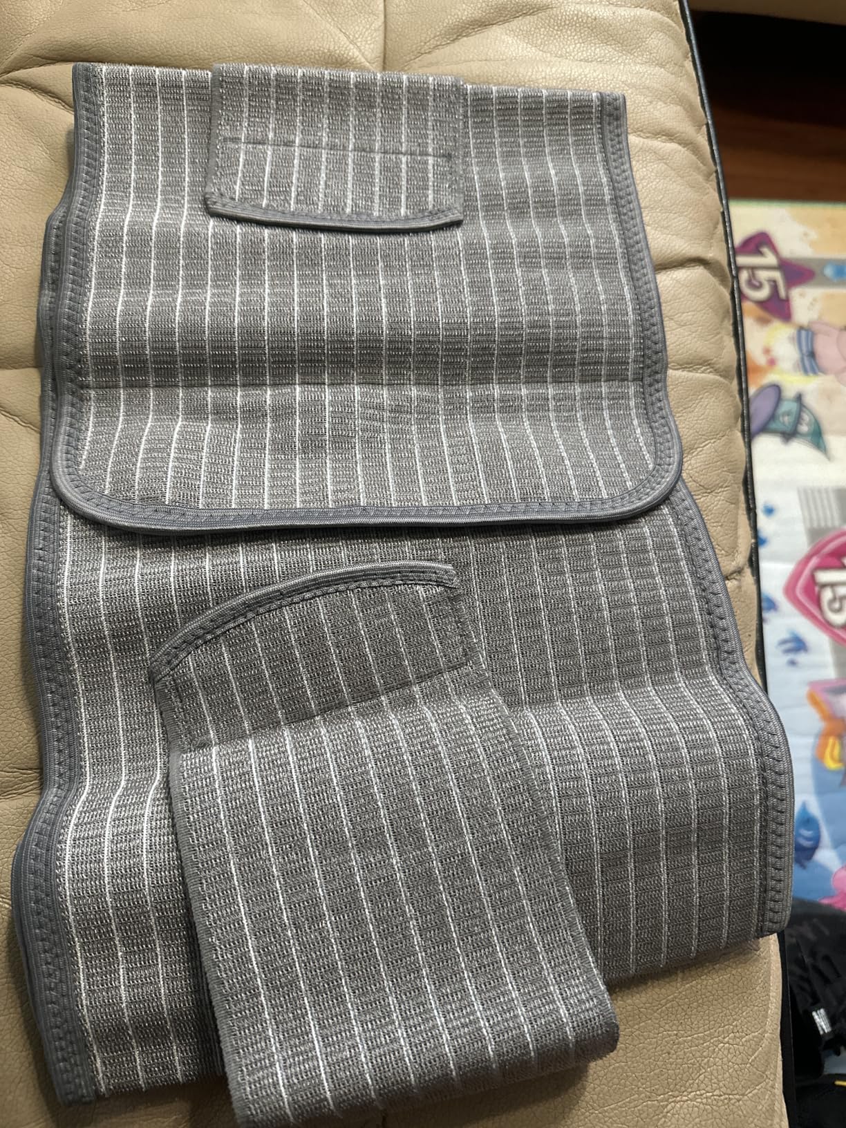 MAMODY Postpartum Belly Wrap, Postpartum Belly Band, Abdominal Binder (Polyester Made with Bamboo Charcoal Fiber), S/M customer photo 2