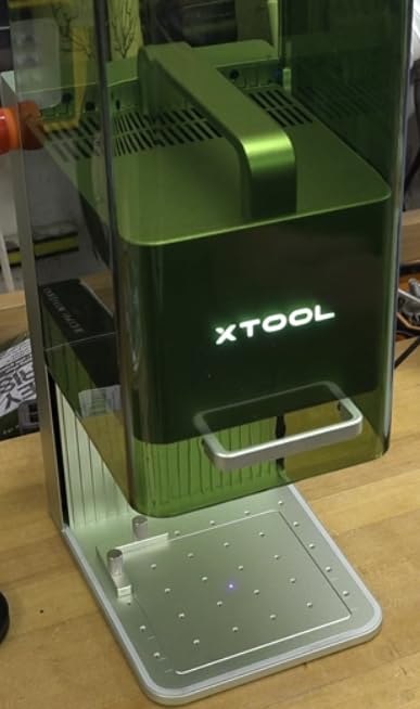 xTool F1 2-in-1 Dual Laser Engraver, Lightning Speed Portable Laser Engraving Machine, HD Laser Engraver for Jewelry, Metal, Wood, Leather customer photo 1